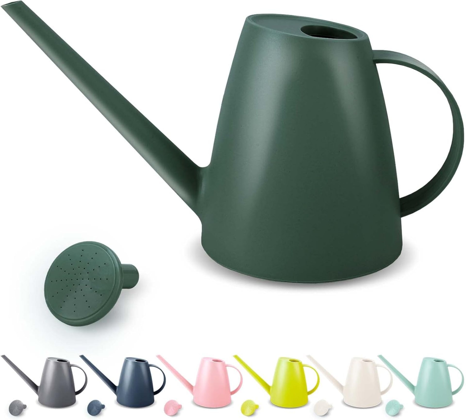 Watering Can for Indoor Plants, Small Watering Cans for House Plant Garden Flower, Long Spout Water Can for Outdoor Watering Plants 1. 8L 1/2 Gallon (Dark Green) Watering Can for Indoor Plants, Small Watering Cans for House Plant Garden Flower, Long Spout Water Can for Outdoor Watering Plants 1. 8L 1/2 Gallon (Dark Green)