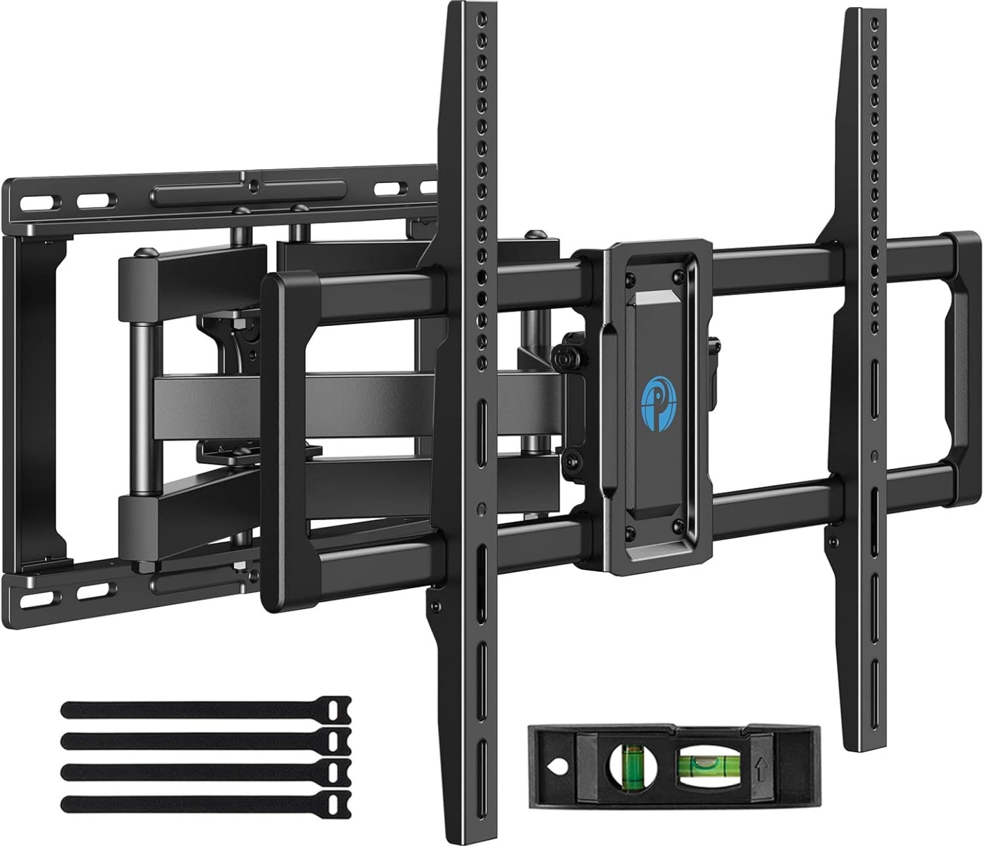Pipishell Full Motion TV Wall Mount for 40–82 inch Flat or Curved TVs, Smooth Swivel & Extension, Tool-Free Tilt with Heavy-Duty Arms, Max VESA 600x400mm up to 110 lbs, Fits 12″/16″ Wood Studs, PILF11 Pipishell Full Motion TV Wall Mount for 40–82 inch Flat or Curved TVs, Smooth Swivel & Extension, Tool-Free Tilt with Heavy-Duty Arms, Max VESA 600x400mm up to 110 lbs, Fits 12″/16″ Wood Studs, PILF11
