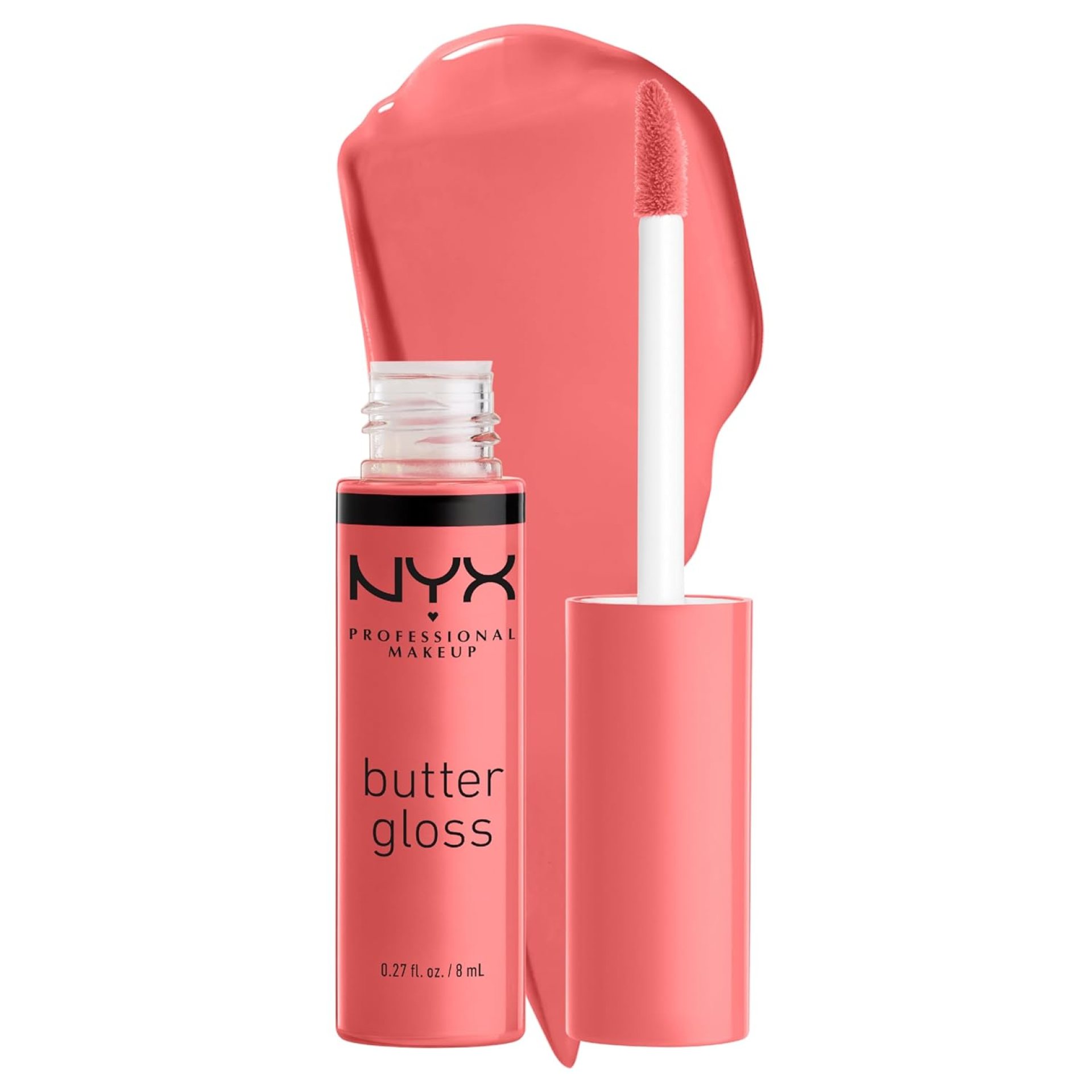 NYX PROFESSIONAL MAKEUP Butter Gloss, Non-Sticky Lip Gloss – Creme Brulee (Natural) NYX PROFESSIONAL MAKEUP Butter Gloss, Non-Sticky Lip Gloss – Creme Brulee (Natural)