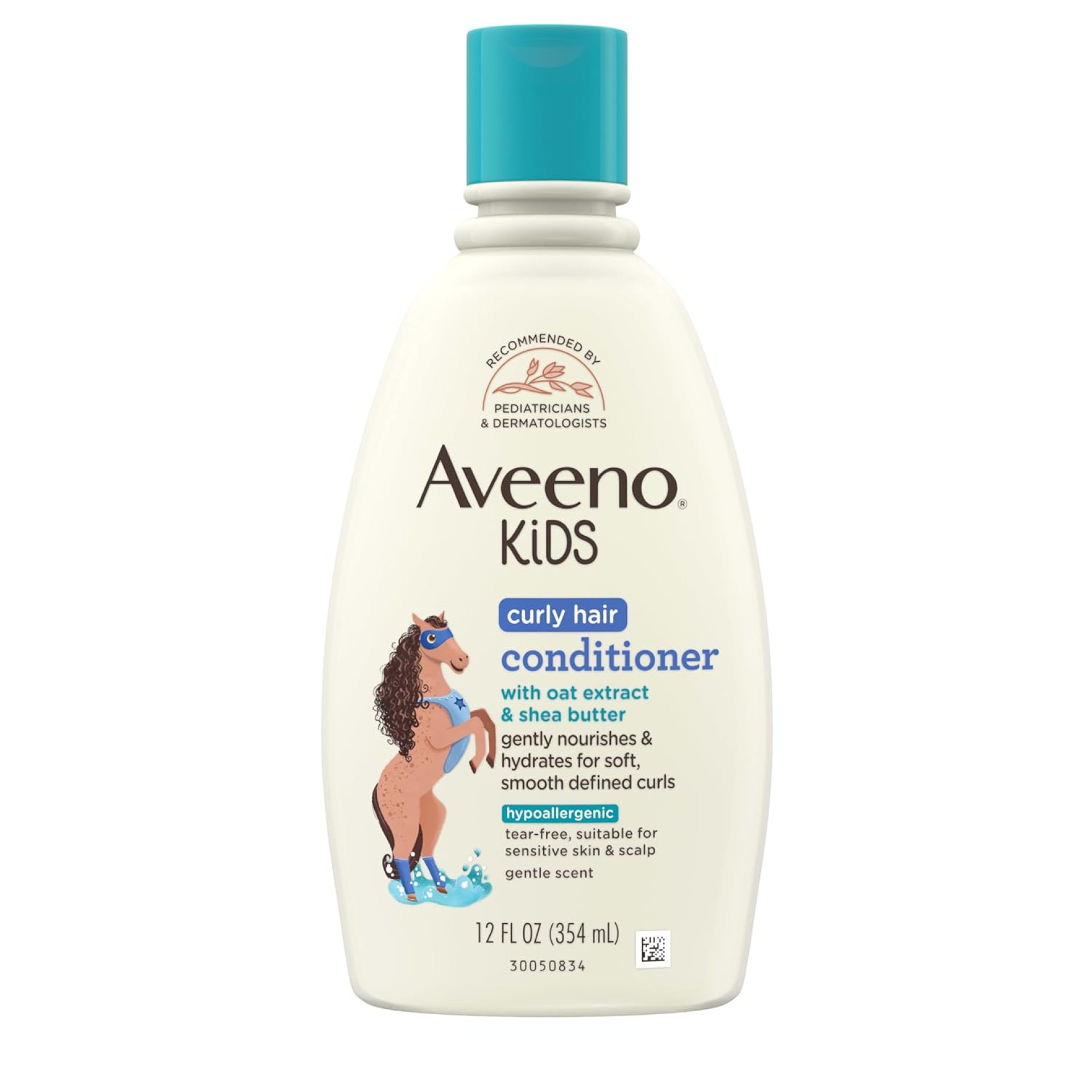 Aveeno Kids Curly Hair Conditioner, Hydrating Conditioner, Kids Curly Hair Products, Oat Extract & Shea Butter, Gentle Scent, 12 fl. oz (Pack of 1) Aveeno Kids Curly Hair Conditioner, Hydrating Conditioner, Kids Curly Hair Products, Oat Extract & Shea Butter, Gentle Scent, 12 fl. oz (Pack of 1)