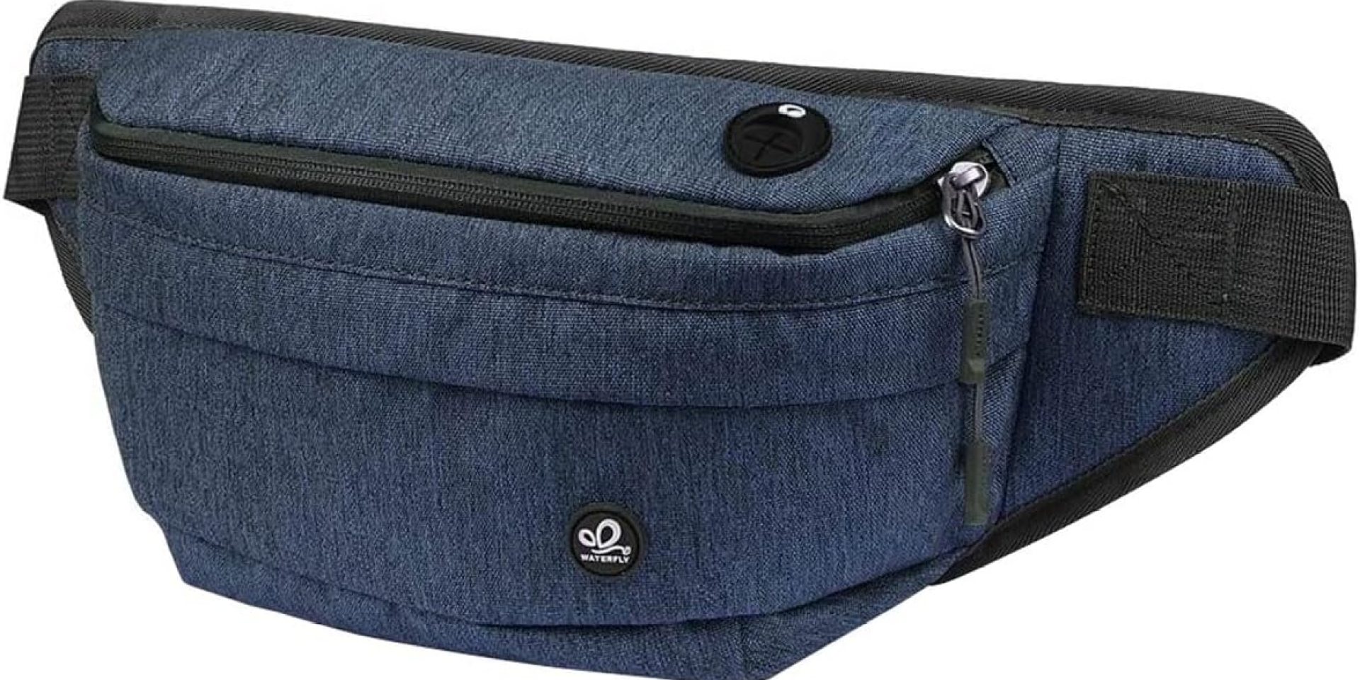 WATERFLY Fanny Pack for Men Women Water Resistant Large Hiking Waist Bag Pack Carrying All Phones for Running Walking Traveling WATERFLY Fanny Pack for Men Women Water Resistant Large Hiking Waist Bag Pack Carrying All Phones for Running Walking Traveling