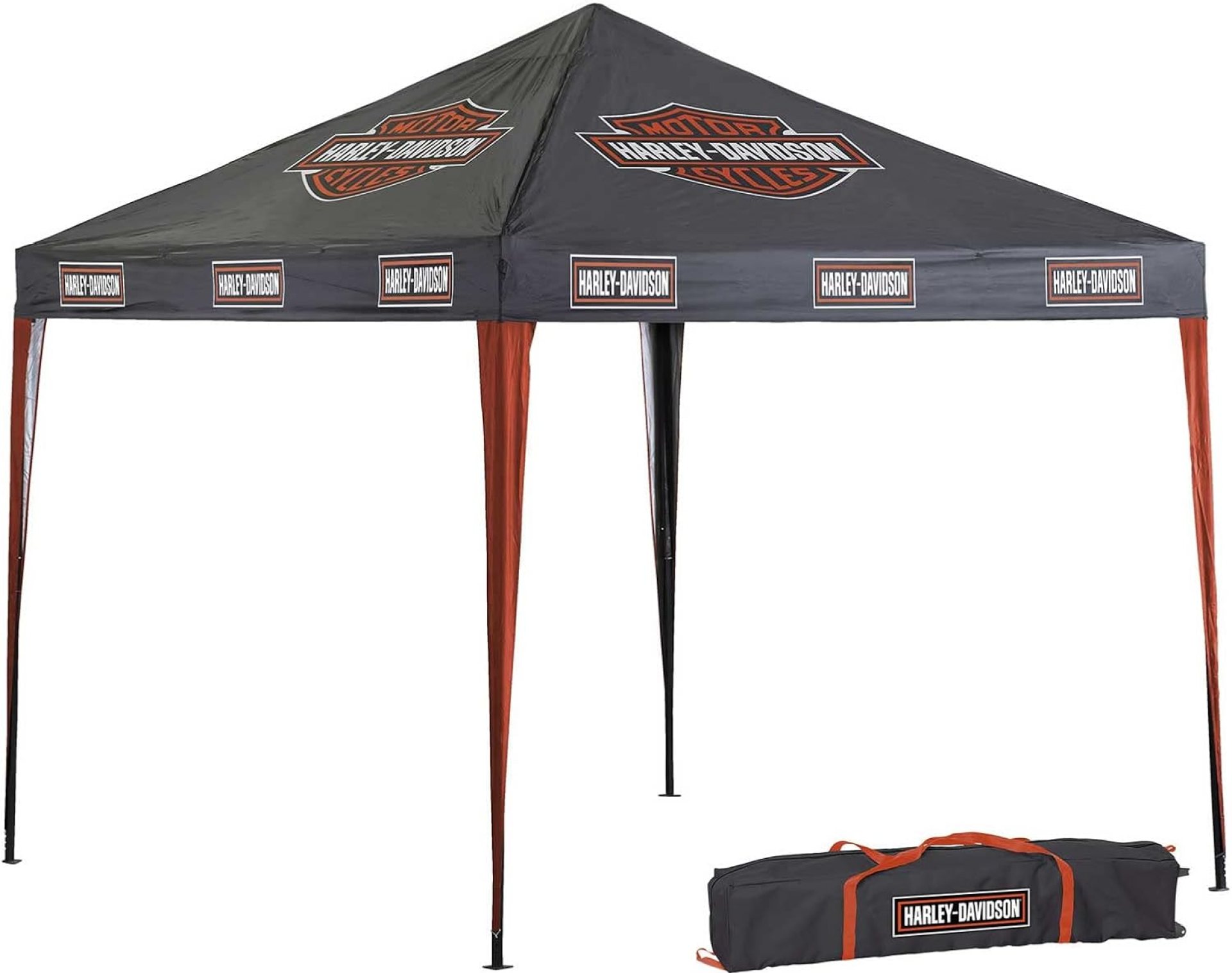 Harley-Davidson Bar & Shield Instant Outdoor Canopy – Steel Frame Construction Harley-Davidson Bar & Shield Instant Outdoor Canopy – Steel Frame Construction