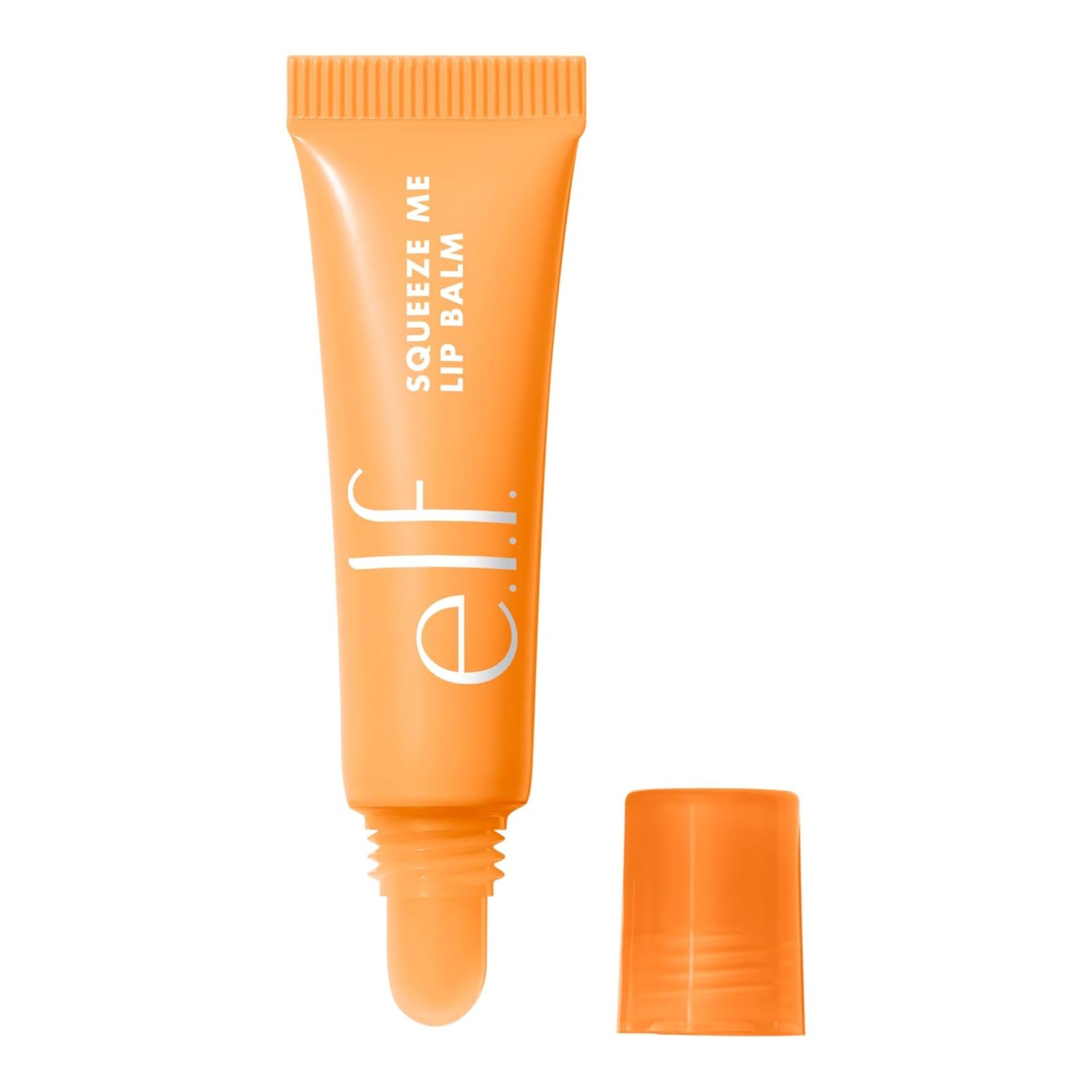 e.l.f. Squeeze Me Lip Balm, Moisturizing Lip Balm For A Sheer Tint Of Color, Infused With Hyaluronic Acid, Vegan & Cruelty-free, Peach e.l.f. Squeeze Me Lip Balm, Moisturizing Lip Balm For A Sheer Tint Of Color, Infused With Hyaluronic Acid, Vegan & Cruelty-free, Peach