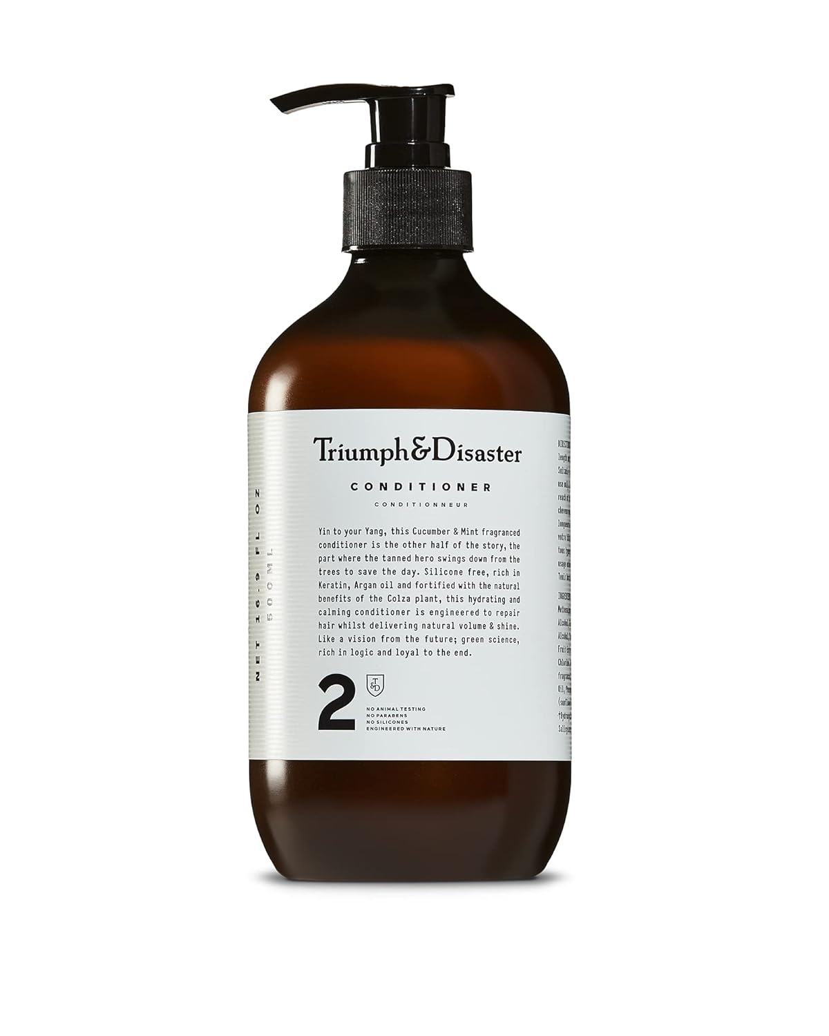 Triumph & Disaster | Conditioner, Moisturizing, Hydrating & Detangling Hair Conditioner with Keratin for Dry, Damaged Hair for Men & Women, 19.22 fl oz Triumph & Disaster | Conditioner, Moisturizing, Hydrating & Detangling Hair Conditioner with Keratin for Dry, Damaged Hair for Men & Women, 19.22 fl oz