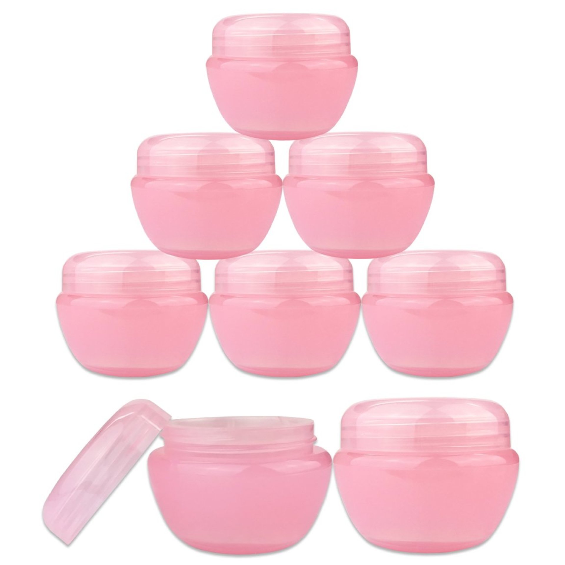 Beauticom® 12 Pieces of 30G/30ML Container Jars with Inner Liner for Pills, Medication, Ointments and Other Beauty and Health Aids – BPA Free (30g / 30ml, Pink) Beauticom® 12 Pieces of 30G/30ML Container Jars with Inner Liner for Pills, Medication, Ointments and Other Beauty and Health Aids – BPA Free (30g / 30ml, Pink)