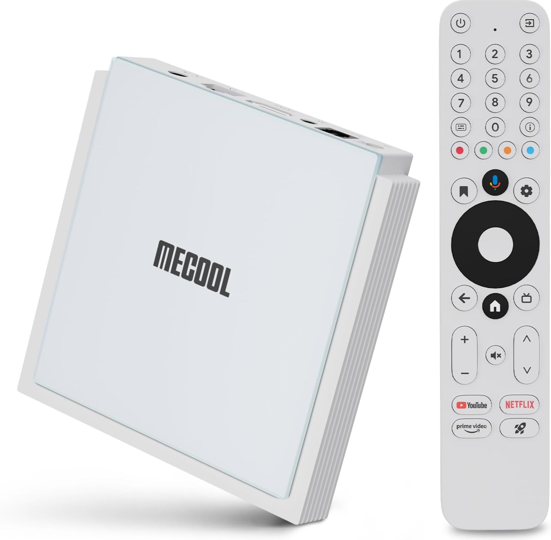 Android TV Box 11.0, MECOOL KM2 Plus Deluxe Smart TV Box 4GB 32GB Certification Netflix Google Assistant Dolby Atmos and Vision, Compatible with AV1 HDR 4K 2.4G 5.0G WiFi6 BT5.0 Amlogic S905X4 Android TV Box 11.0, MECOOL KM2 Plus Deluxe Smart TV Box 4GB 32GB Certification Netflix Google Assistant Dolby Atmos and Vision, Compatible with AV1 HDR 4K 2.4G 5.0G WiFi6 BT5.0 Amlogic S905X4