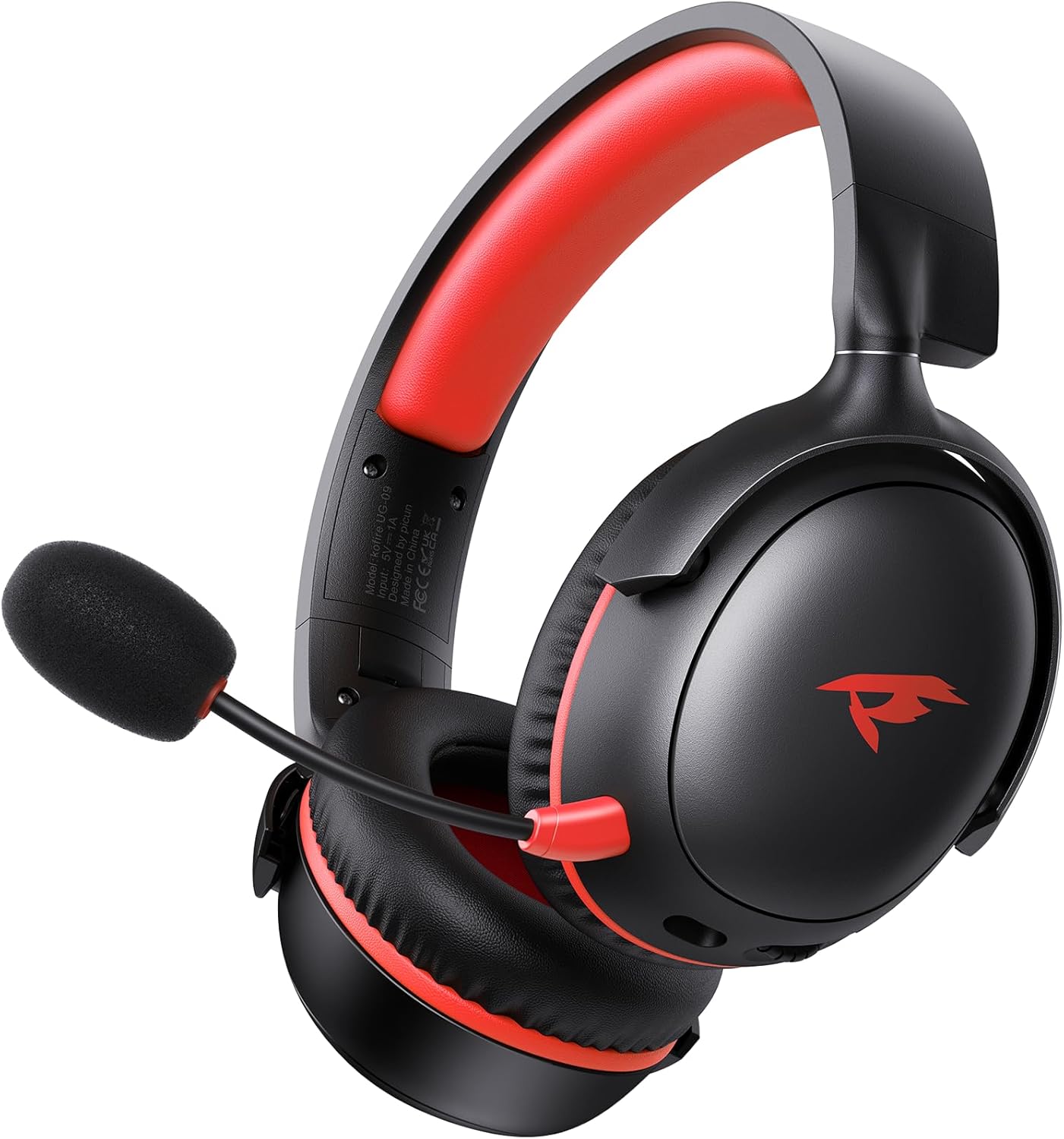 Wireless Gaming Headset, 2.4GHz USB Gaming Headphones with Bluetooth 5.4, 53MM 3D Stereo Sound, 65H Battery, ENC Noise Canceling Mic, Wireless Headset for PS5, PC, PS4, Mac Wireless Gaming Headset, 2.4GHz USB Gaming Headphones with Bluetooth 5.4, 53MM 3D Stereo Sound, 65H Battery, ENC Noise Canceling Mic, Wireless Headset for PS5, PC, PS4, Mac