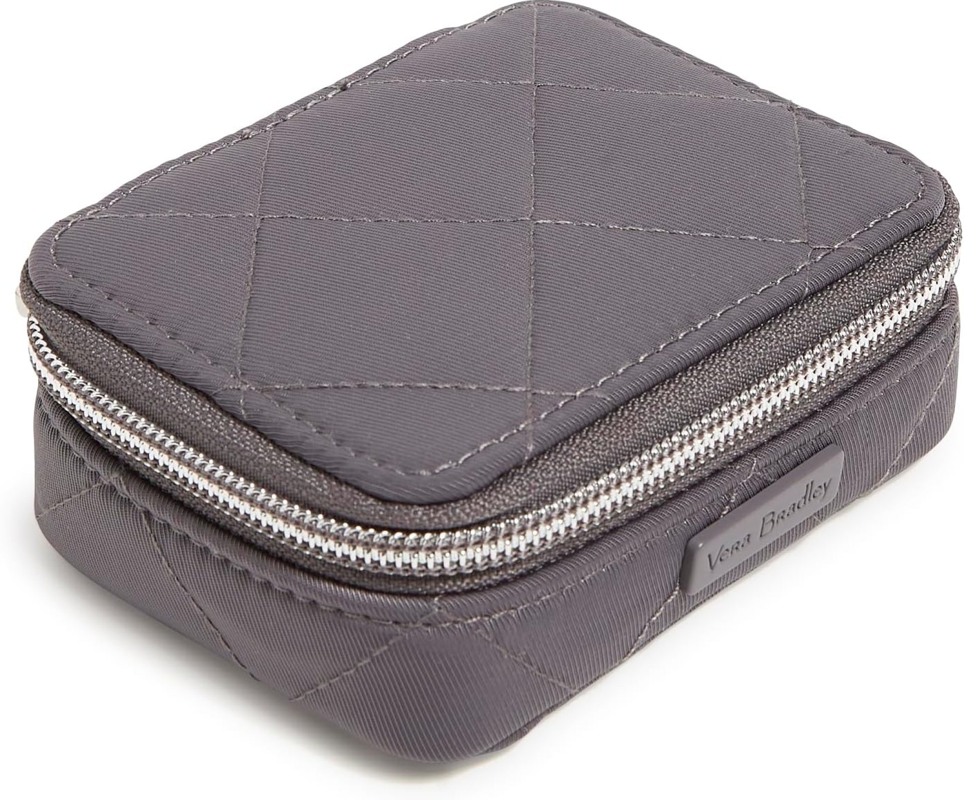 Vera Bradley Women’s Performance Twill Travel Pill Organizer Accessory, Shadow Gray, One Size Vera Bradley Women’s Performance Twill Travel Pill Organizer Accessory, Shadow Gray, One Size