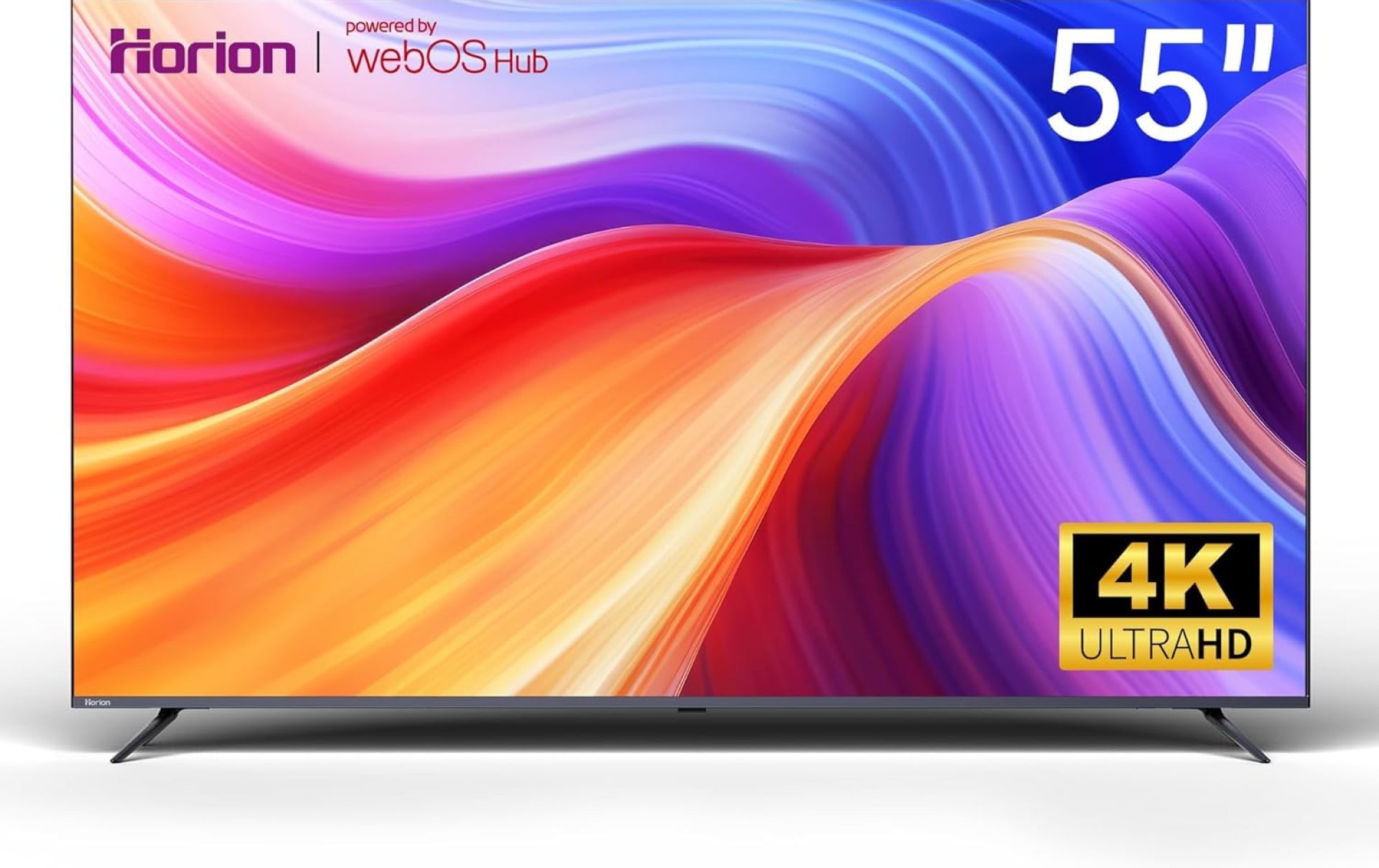 HORION 55-inch Smart TV (55P6D,2025) – 4K UHD LED TV P6D Series with WebOS 22, Ultra Slim Television with Mega Contrast, HDR10, MEMC, Dolby Atmos – Streaming Live TV, Bluetooth, Hdmi, WiFi HORION 55-inch Smart TV (55P6D,2025) – 4K UHD LED TV P6D Series with WebOS 22, Ultra Slim Television with Mega Contrast, HDR10, MEMC, Dolby Atmos – Streaming Live TV, Bluetooth, Hdmi, WiFi