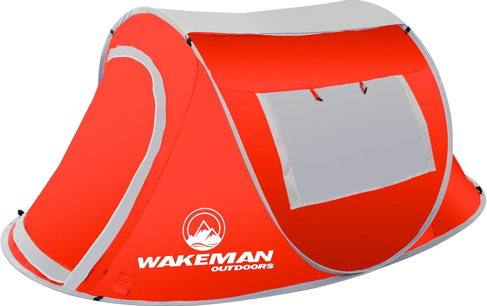 6-Person Tent, Water Resistant Dome Tent for Camping with Removable Rain Fly and Carry Bag, Rebel Bay 6 Person Tent by Wakeman Outdoors 6-Person Tent, Water Resistant Dome Tent for Camping with Removable Rain Fly and Carry Bag, Rebel Bay 6 Person Tent by Wakeman Outdoors