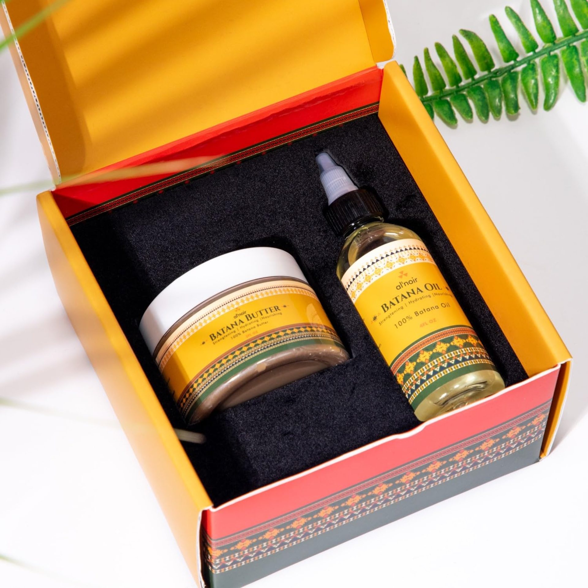 Al-noir Batana Oil Hair Care Set for Men & Women | 100% Raw Batana Butter + Pure Cold-Pressed Refined Batana Oil for Hair Growth, Thickness, Strength, and Repair Al-noir Batana Oil Hair Care Set for Men & Women | 100% Raw Batana Butter + Pure Cold-Pressed Refined Batana Oil for Hair Growth, Thickness, Strength, and Repair