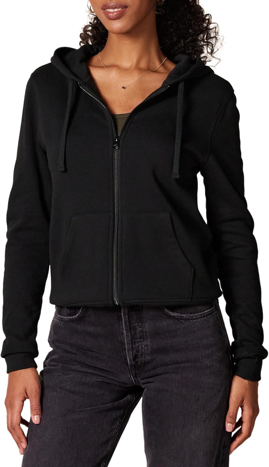 Amazon Essentials Women’s Fleece Full-Zip Hoodie (Available in Plus Size) Amazon Essentials Women’s Fleece Full-Zip Hoodie (Available in Plus Size)