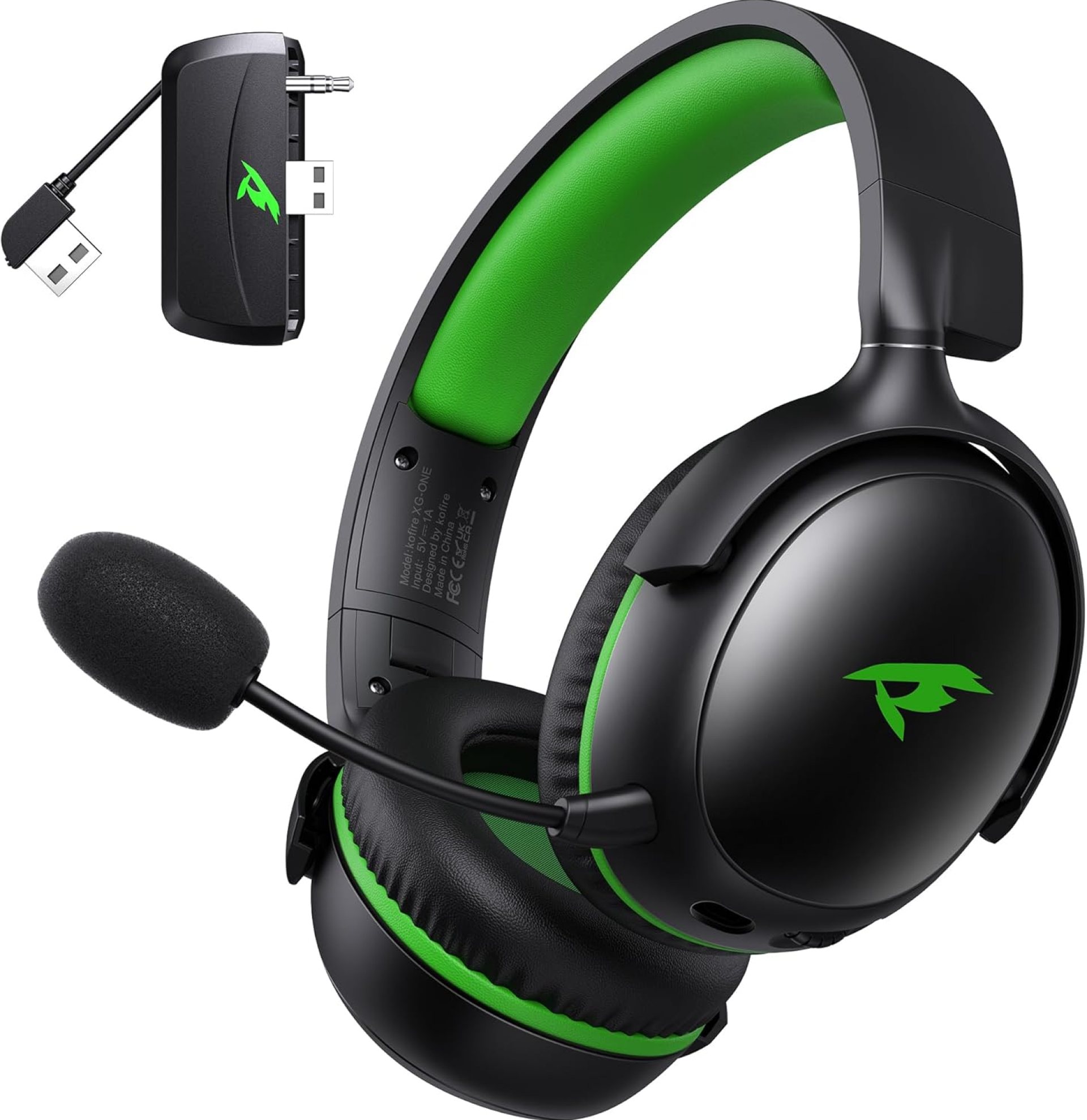 Wireless Gaming Headset for XBOX Series X|S|One, PC, PS5, PS4, Mac, Switch, Gaming Headphones with 2.4GHz, Bluetooth 5.4, 53MM 3D Stereo Sound, 60H Battery, Detachable Noise Canceling Mic, 3.5mm Wired Wireless Gaming Headset for XBOX Series X|S|One, PC, PS5, PS4, Mac, Switch, Gaming Headphones with 2.4GHz, Bluetooth 5.4, 53MM 3D Stereo Sound, 60H Battery, Detachable Noise Canceling Mic, 3.5mm Wired