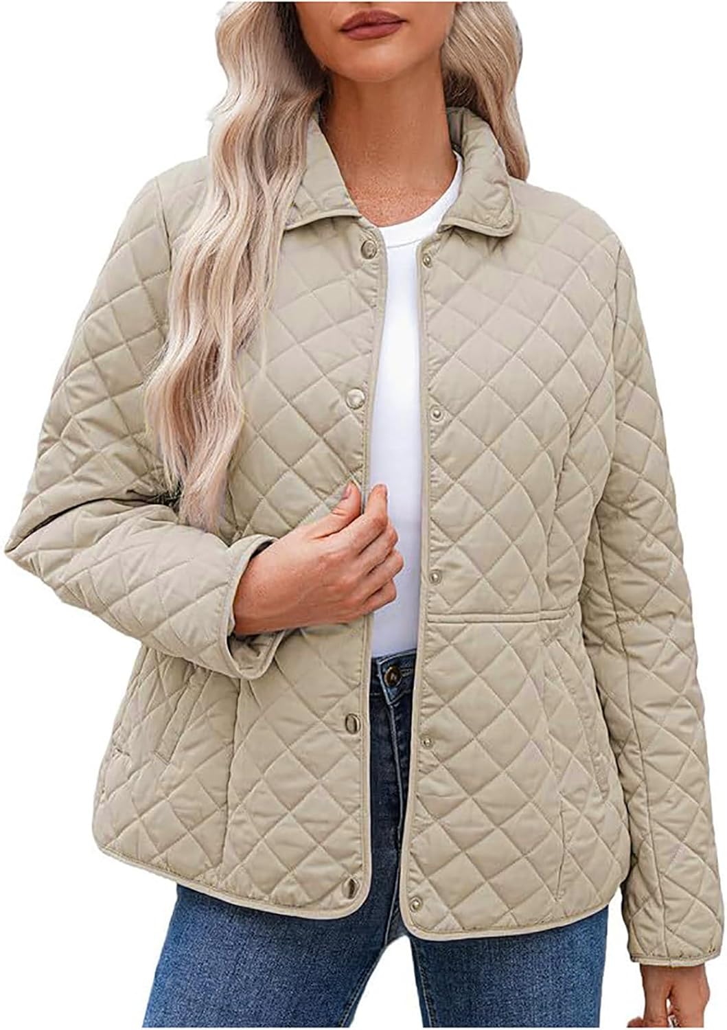 Ceboyel Women’S Quilted Barn Jackets 2024 Trendy Puffy Coats Quilted Bomber Jacket Lightweight Warm Winter Outerwear Clothing Ceboyel Women’S Quilted Barn Jackets 2024 Trendy Puffy Coats Quilted Bomber Jacket Lightweight Warm Winter Outerwear Clothing