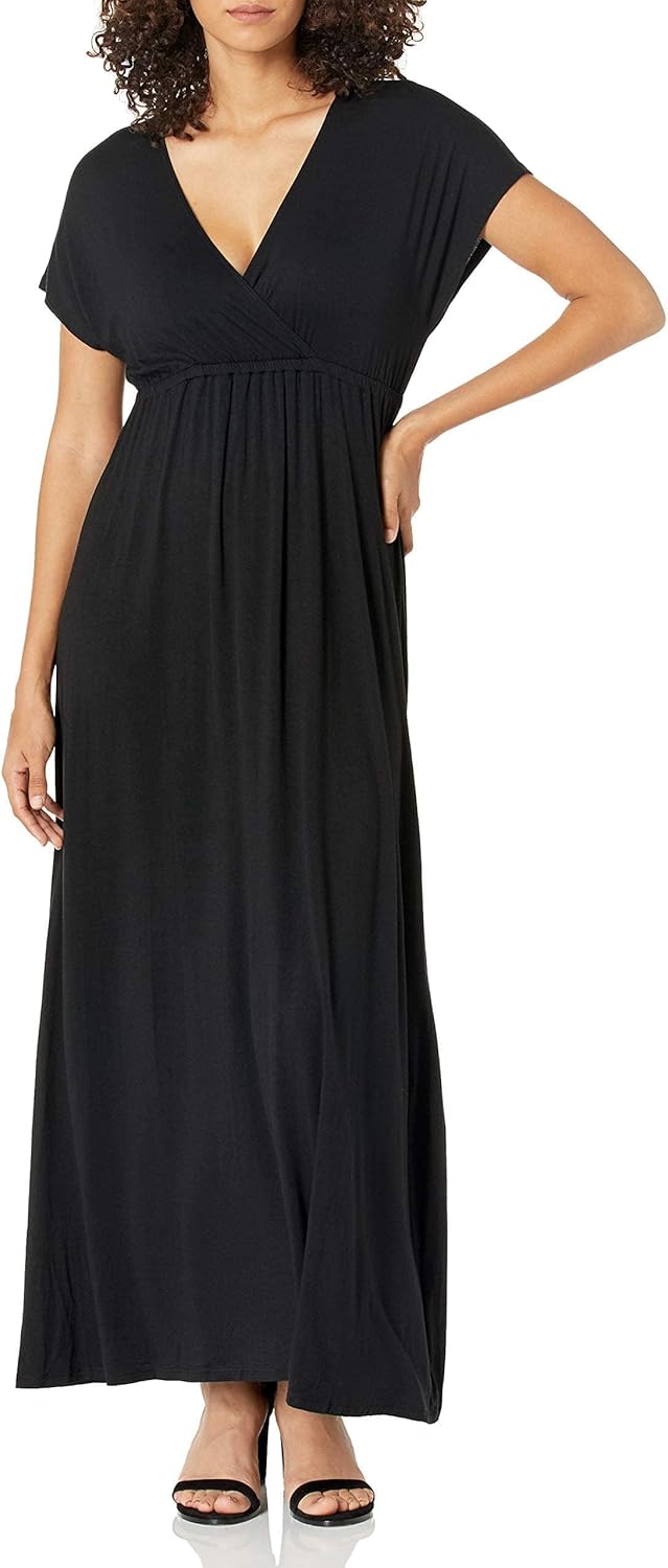 Amazon Essentials Women’s Waisted Maxi Dress (Available in Plus Size) Amazon Essentials Women’s Waisted Maxi Dress (Available in Plus Size)