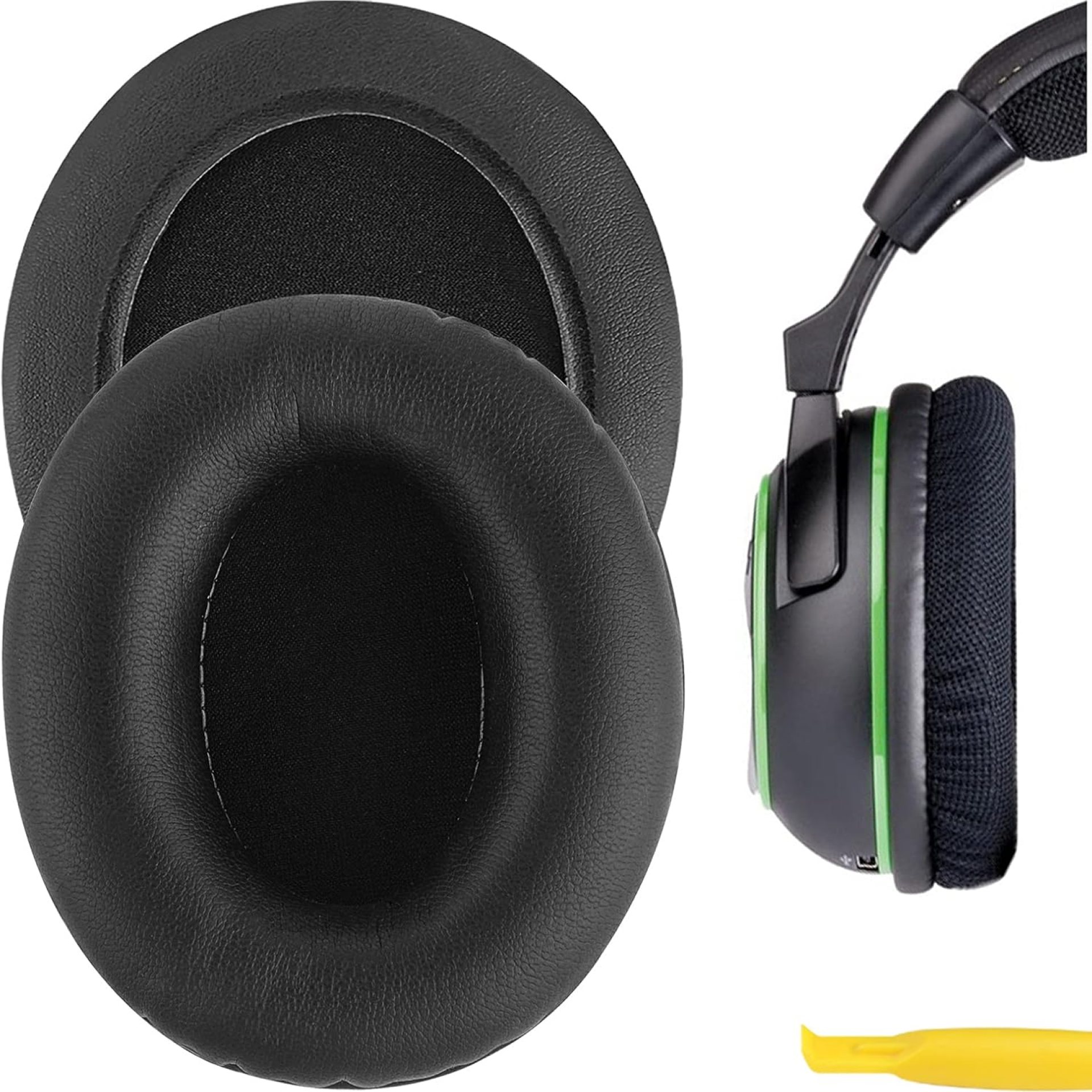 Geekria QuickFit Replacement Ear Pads for Turtle Beach Ear Force Stealth 520 500X Call of Duty Black Ops II Kilo Tango Ghosts Gaming Headphones Earpads, Headset Ear Cushion (Black) Geekria QuickFit Replacement Ear Pads for Turtle Beach Ear Force Stealth 520 500X Call of Duty Black Ops II Kilo Tango Ghosts Gaming Headphones Earpads, Headset Ear Cushion (Black)