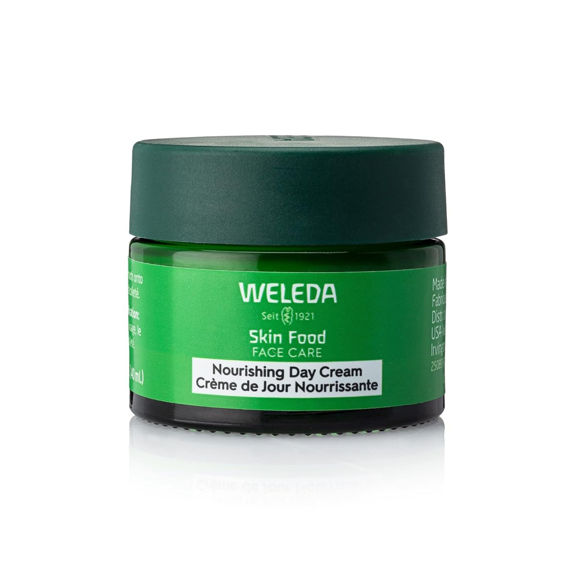 Weleda Skin Food Face Care Nourishing Day Cream, 1.3 Fluid Ounce, Plant Rich Moisturizer with Olive Leaf Extract, Squalane and Chamomile Weleda Skin Food Face Care Nourishing Day Cream, 1.3 Fluid Ounce, Plant Rich Moisturizer with Olive Leaf Extract, Squalane and Chamomile