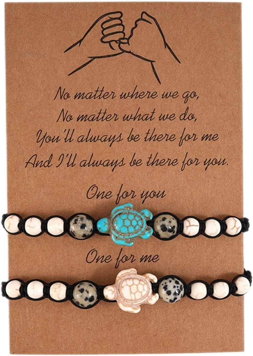 2PCS Sea Turtle Natural Stone Beaded Bracelet Set Lava Stone Turquoise Stretchy Elastic Bracelet for Women Men Summer Beach Bracelet Christmas Jewelry Gift 2PCS Sea Turtle Natural Stone Beaded Bracelet Set Lava Stone Turquoise Stretchy Elastic Bracelet for Women Men Summer Beach Bracelet Christmas Jewelry Gift