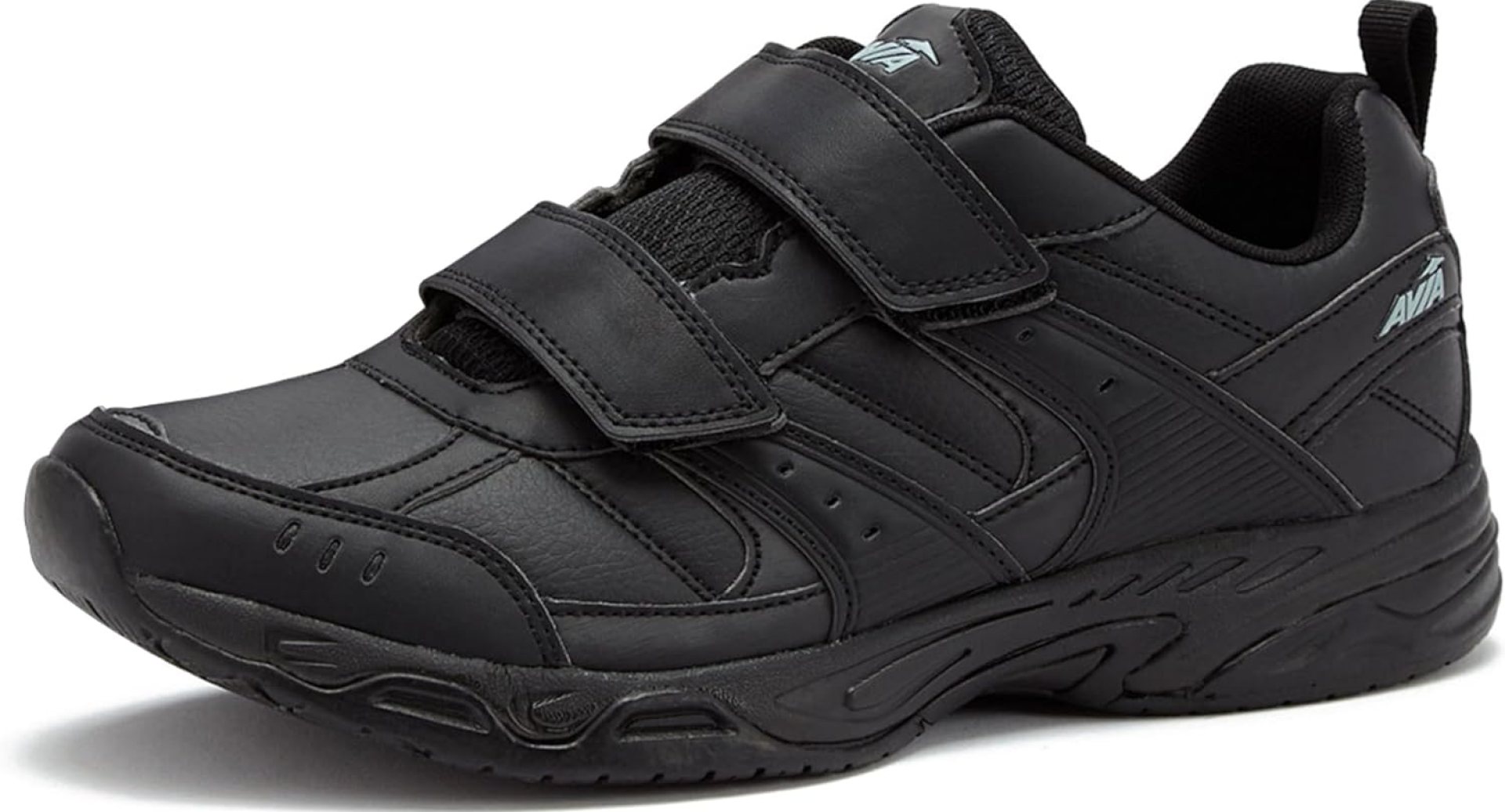 Avia Avi-Union II Strap Non Slip Shoes for Men, Hook and Loop Mens Walking Shoes with Memory Foam, Comfort Restaurant and Diabetic Shoes for Men – Black Wide or Extra Wide Width Safety Footwear Avia Avi-Union II Strap Non Slip Shoes for Men, Hook and Loop Mens Walking Shoes with Memory Foam, Comfort Restaurant and Diabetic Shoes for Men – Black Wide or Extra Wide Width Safety Footwear