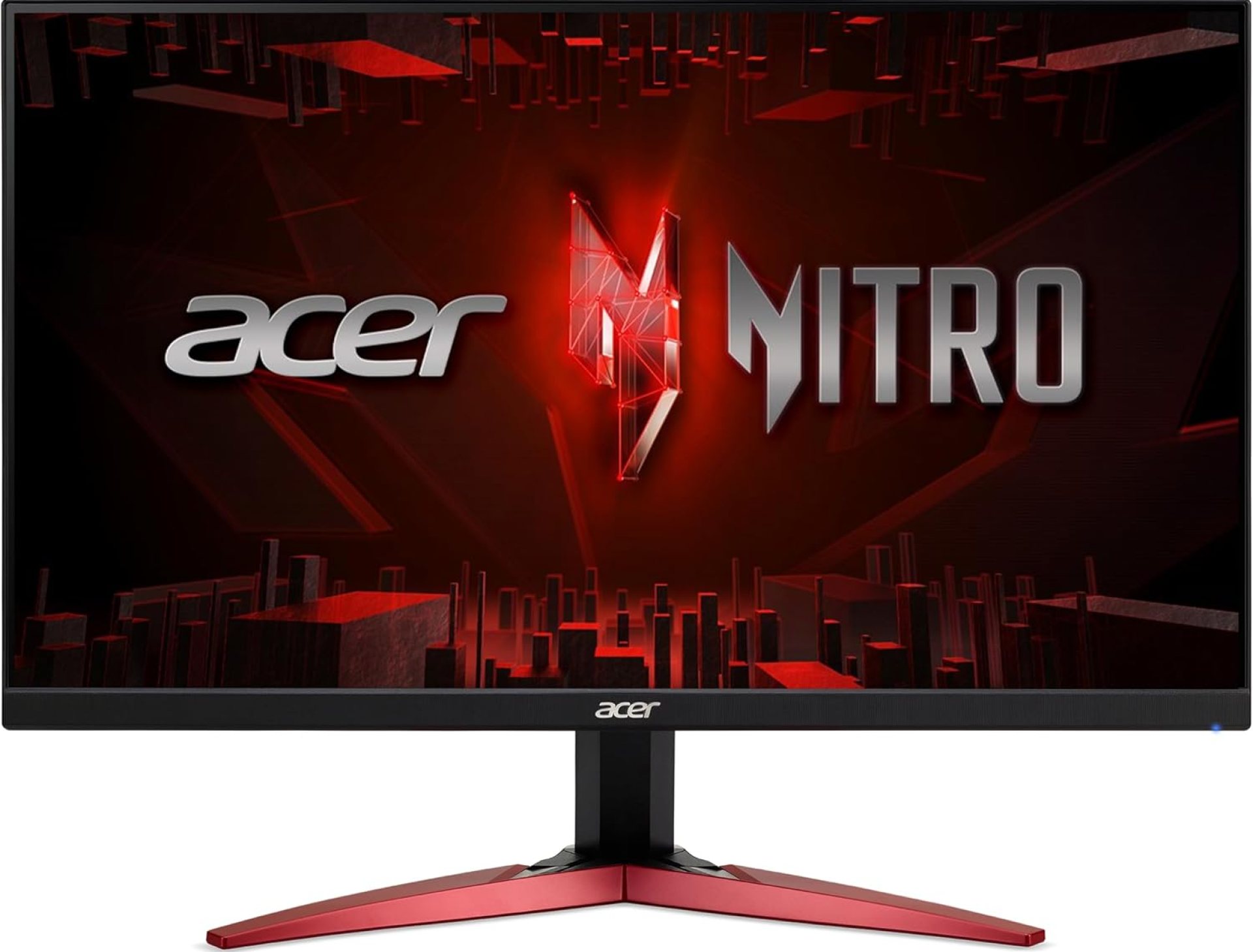 Acer Nitro 27″ Full HD 1920 x 1080 PC Gaming Monitor | AMD FreeSync | Up to 100Hz Refresh | 1ms (VRB) | Two 2W Speakers | VESA Mountable | 2 x HDMI Ports 1.4 and 1 x VGA Port | KG271 Ebmiix,Black Acer Nitro 27″ Full HD 1920 x 1080 PC Gaming Monitor | AMD FreeSync | Up to 100Hz Refresh | 1ms (VRB) | Two 2W Speakers | VESA Mountable | 2 x HDMI Ports 1.4 and 1 x VGA Port | KG271 Ebmiix,Black