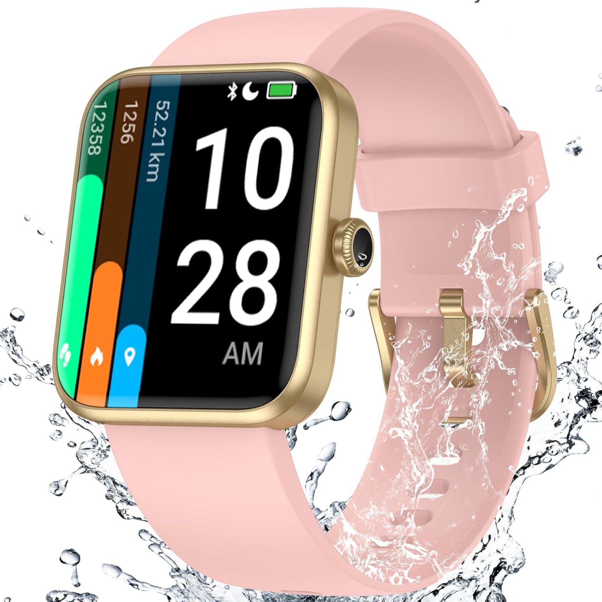 40mm Small Smart Watch for Women, 50 Meters Waterproof Sport Step Counter, Fitness Tracker Watch with Heart Rate Blood Oxygen Monitor, Alexa-Built in Smartwatch Pedometer Digital Watch 40mm Small Smart Watch for Women, 50 Meters Waterproof Sport Step Counter, Fitness Tracker Watch with Heart Rate Blood Oxygen Monitor, Alexa-Built in Smartwatch Pedometer Digital Watch