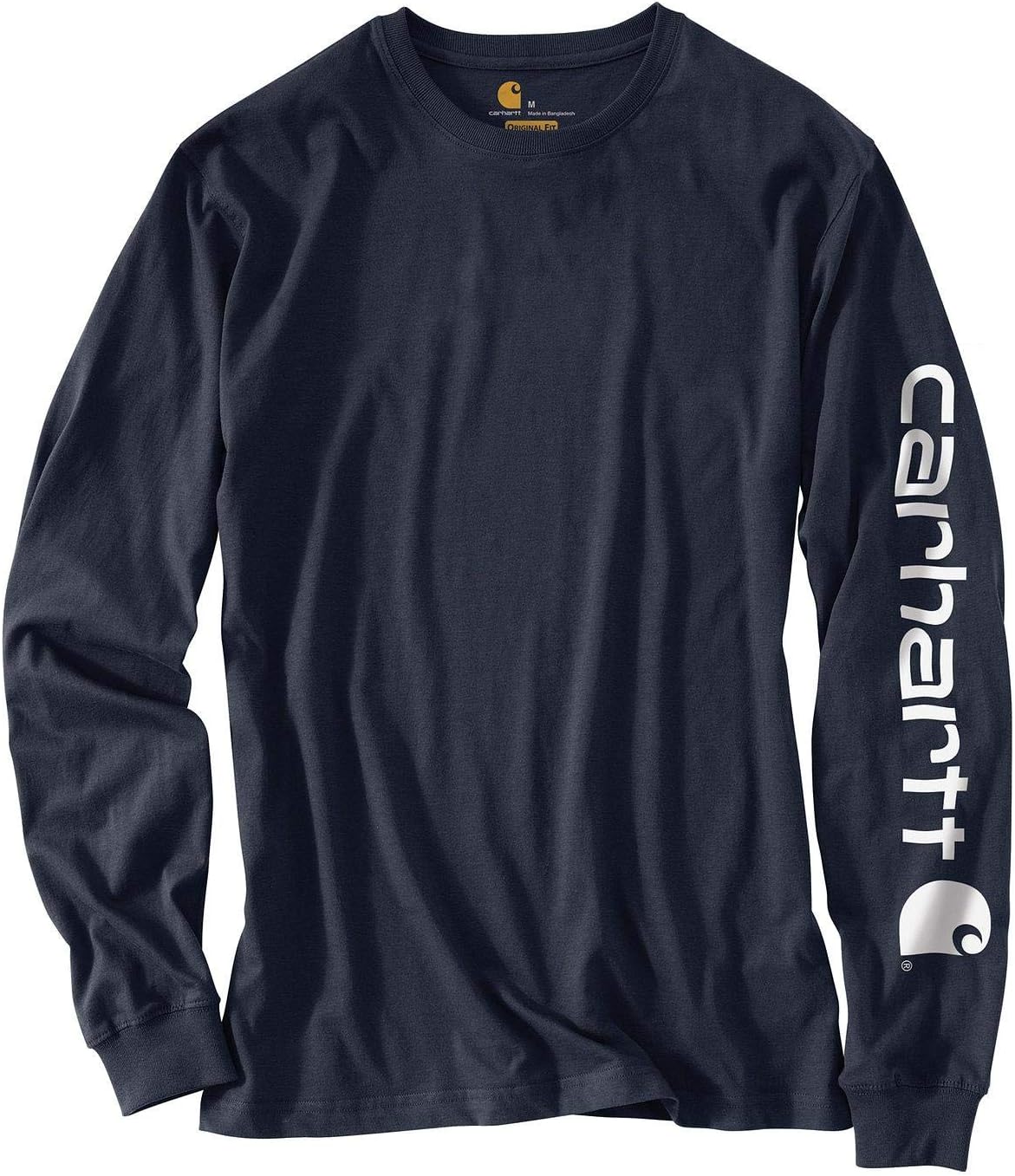 Carhartt Men’s Loose Fit Heavyweight Long-Sleeve Logo Sleeve Graphic T-Shirt Carhartt Men’s Loose Fit Heavyweight Long-Sleeve Logo Sleeve Graphic T-Shirt