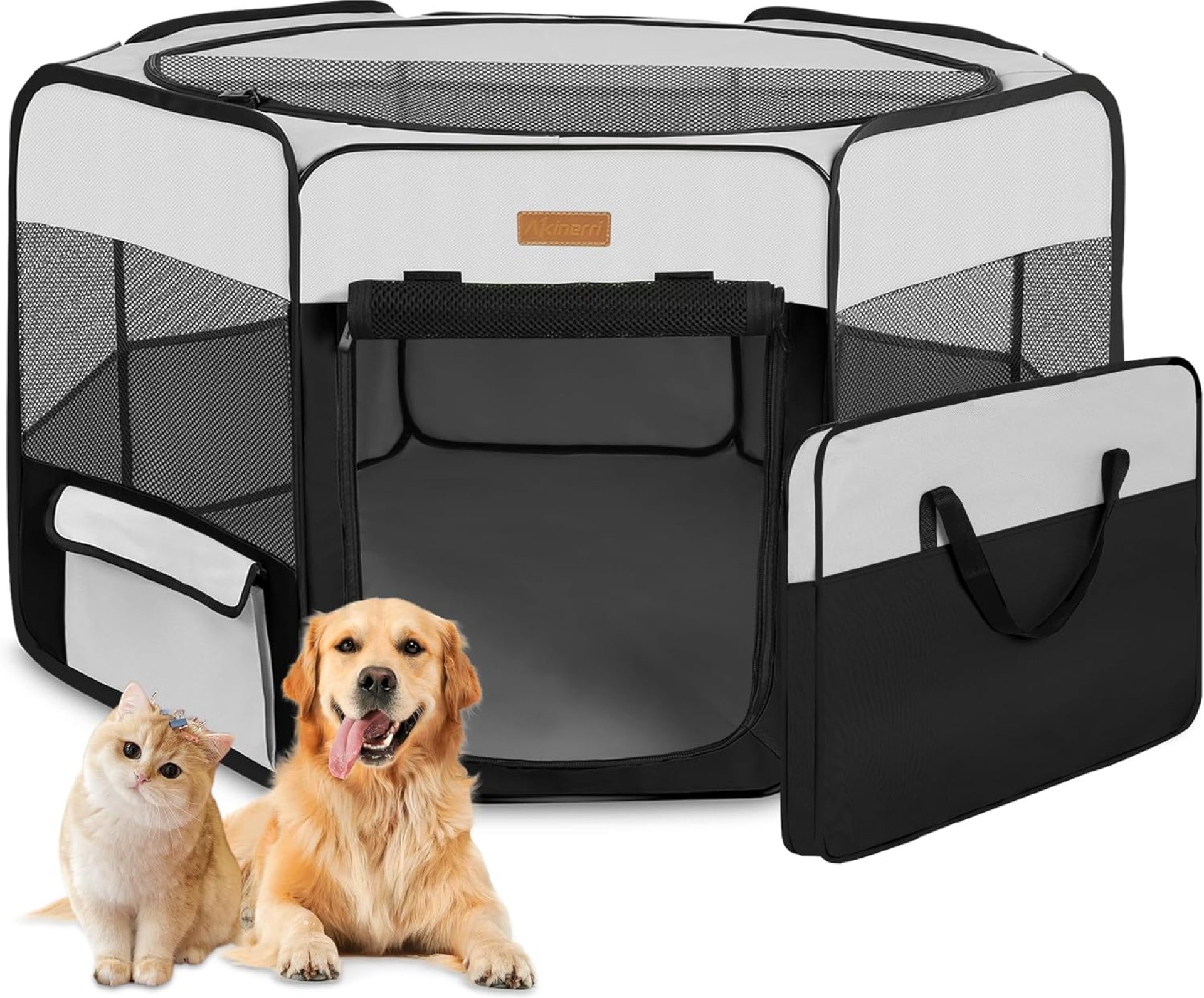 Dog Playpen, Portable Pet Play Pen for Cat, Puppies, Rabbits, Chickens, Foldable Large-Capacity Pet Tent for Indoor/Outdoor Travel Camping Dog Playpen, Portable Pet Play Pen for Cat, Puppies, Rabbits, Chickens, Foldable Large-Capacity Pet Tent for Indoor/Outdoor Travel Camping
