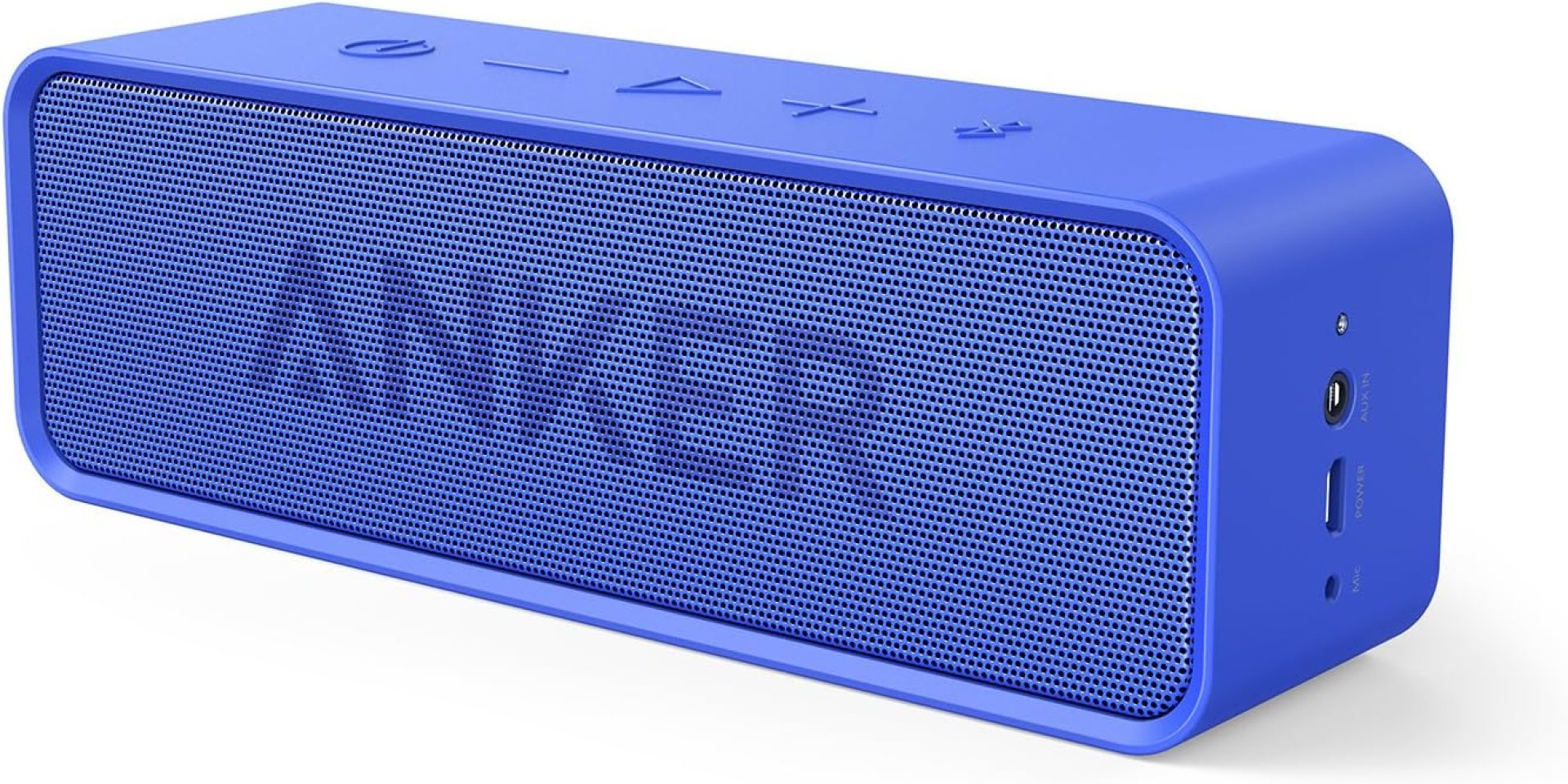 Anker Soundcore Bluetooth Speaker with 24-Hour Playtime, 66-Feet Bluetooth Range & Built-in Mic, Dual-Driver Portable Wireless Speaker with Low Harmonic Distortion and Superior Sound – Blue Anker Soundcore Bluetooth Speaker with 24-Hour Playtime, 66-Feet Bluetooth Range & Built-in Mic, Dual-Driver Portable Wireless Speaker with Low Harmonic Distortion and Superior Sound – Blue