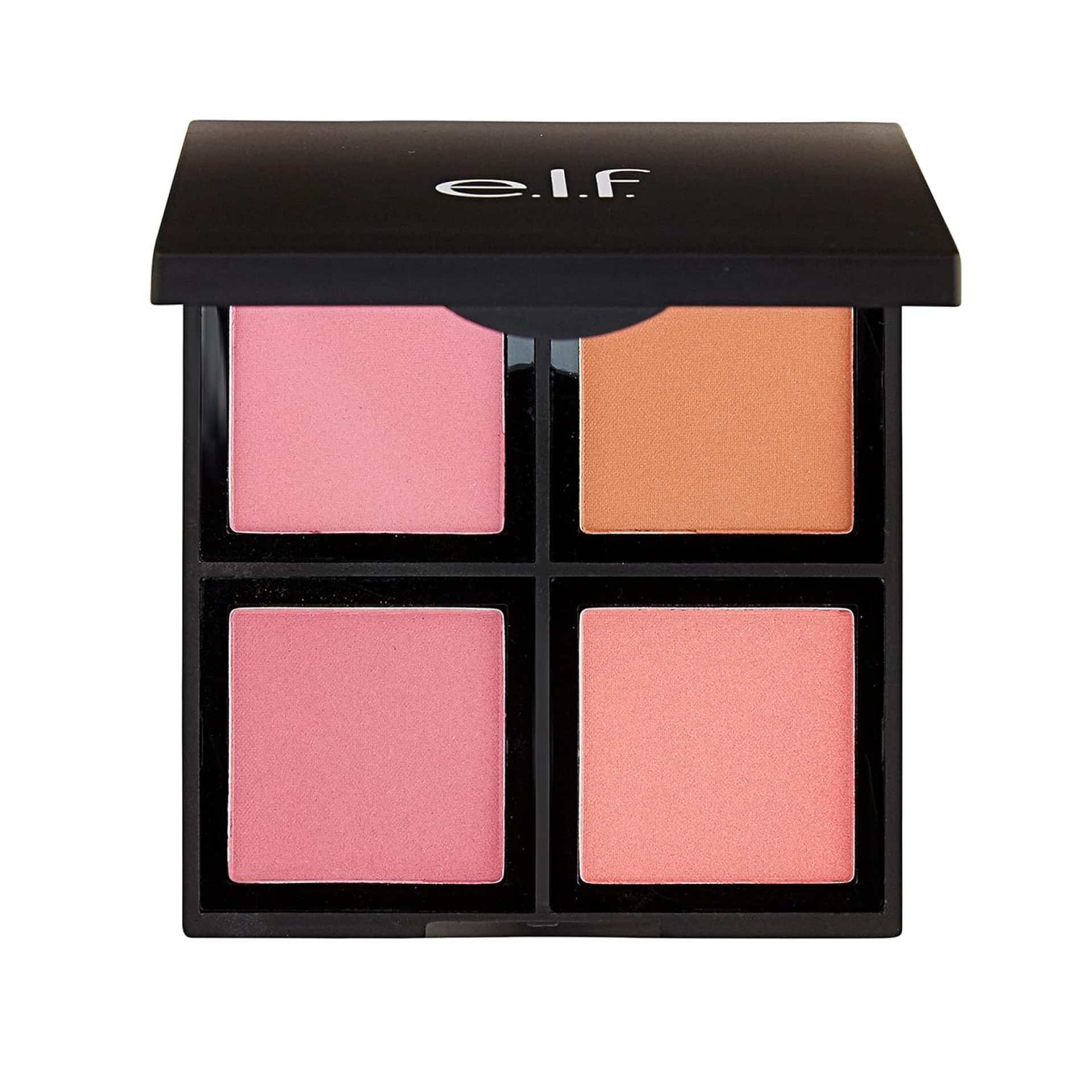 e.l.f. Cosmetics Powder Blush Palette, Four Blush Shades for Beautiful, Long-Lasting Pigment, Light e.l.f. Cosmetics Powder Blush Palette, Four Blush Shades for Beautiful, Long-Lasting Pigment, Light