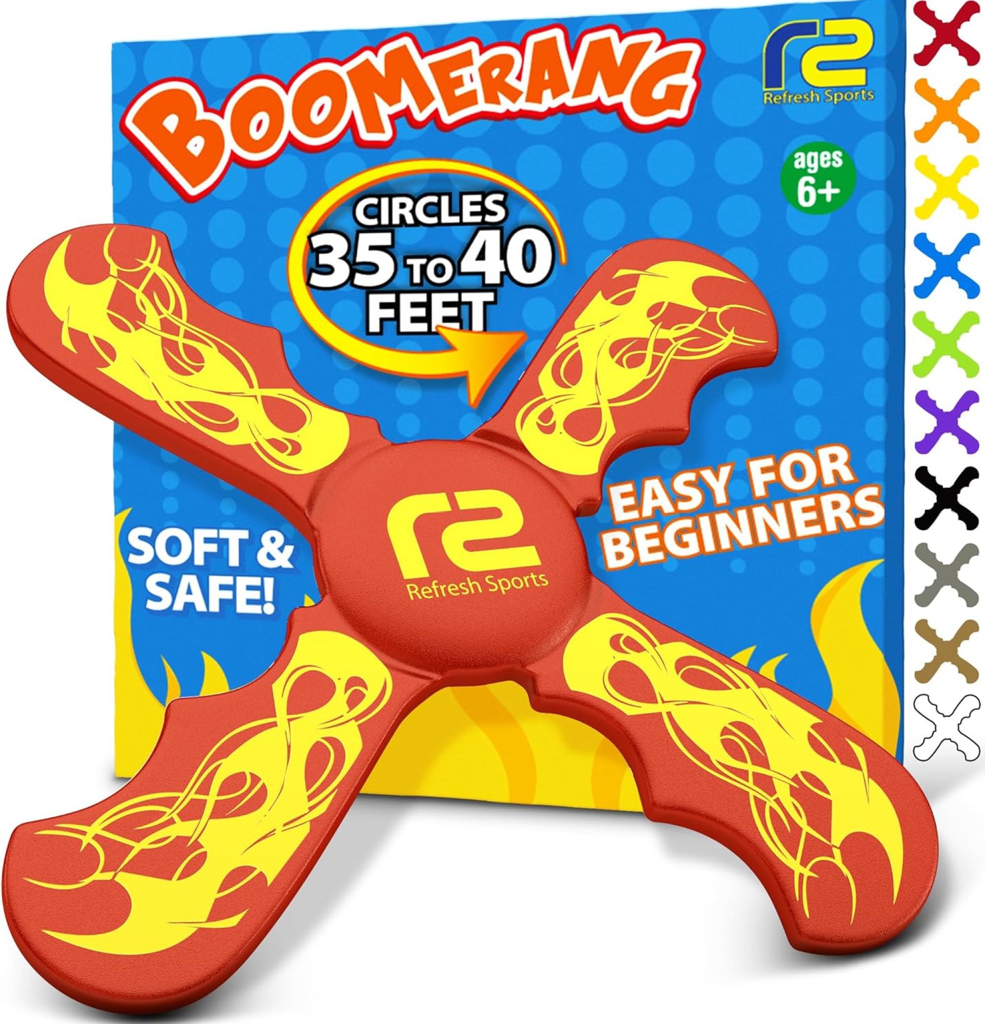 Boomerang Outdoor Toys – Valentines Day Gifts For Kids – Fun & Easy To Use – Easter Basket Stuffers for Kids 6 7 8 9 10 11 12 Year Old – Best Easter Gifts For 8 Year Old Boys – Toy Ideas for All Ages Boomerang Outdoor Toys – Valentines Day Gifts For Kids – Fun & Easy To Use – Easter Basket Stuffers for Kids 6 7 8 9 10 11 12 Year Old – Best Easter Gifts For 8 Year Old Boys – Toy Ideas for All Ages