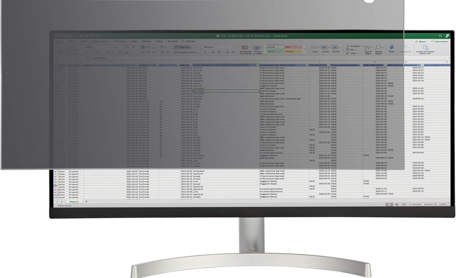 StarTech.com Monitor Privacy Screen for 34 inch Ultrawide Display – 21:9 Widescreen – Computer Screen Security Filter – Blue Light Reducing Protector – Matte/Glossy – +/-30 Degree, TAA StarTech.com Monitor Privacy Screen for 34 inch Ultrawide Display – 21:9 Widescreen – Computer Screen Security Filter – Blue Light Reducing Protector – Matte/Glossy – +/-30 Degree, TAA