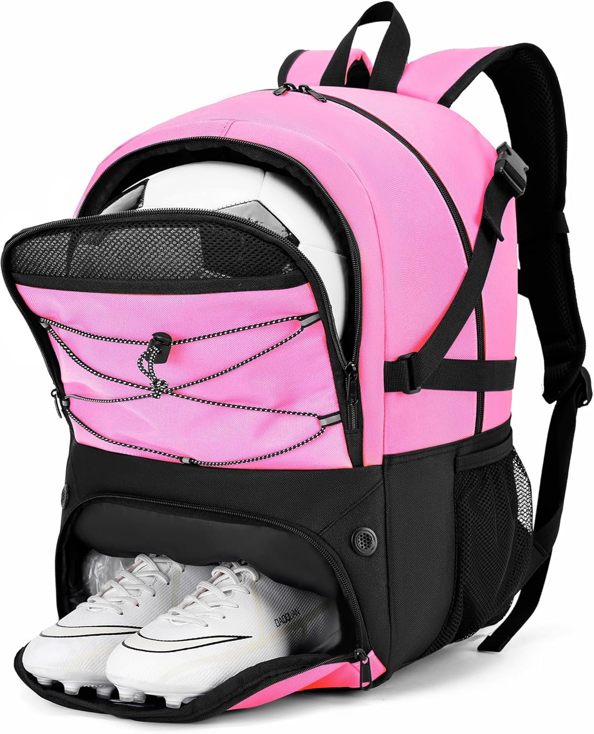 Soccer Backpack with Ball Holder &Soccer bag With Shoe Compartment, Water-Resistant Sports Bag for Soccer, Basketball, Football, Volleyball Soccer Backpack with Ball Holder &Soccer bag With Shoe Compartment, Water-Resistant Sports Bag for Soccer, Basketball, Football, Volleyball