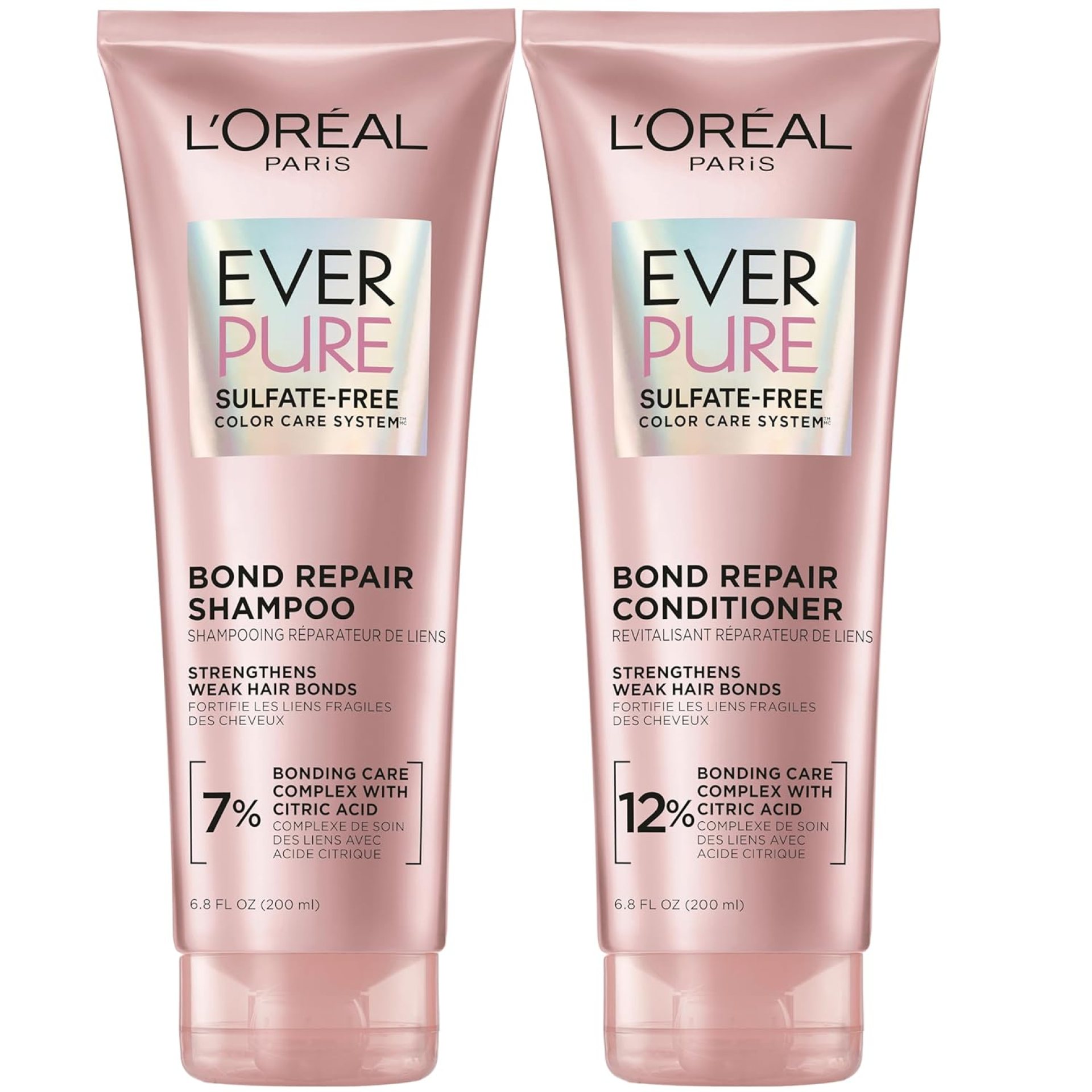 L’Oreal Paris EverPure Sulfate-Free Vegan Hair Care Kit – Shampoo and Conditioner to Strengthen and Repair Hair Bonds (Packaging May Vary) L’Oreal Paris EverPure Sulfate-Free Vegan Hair Care Kit – Shampoo and Conditioner to Strengthen and Repair Hair Bonds (Packaging May Vary)