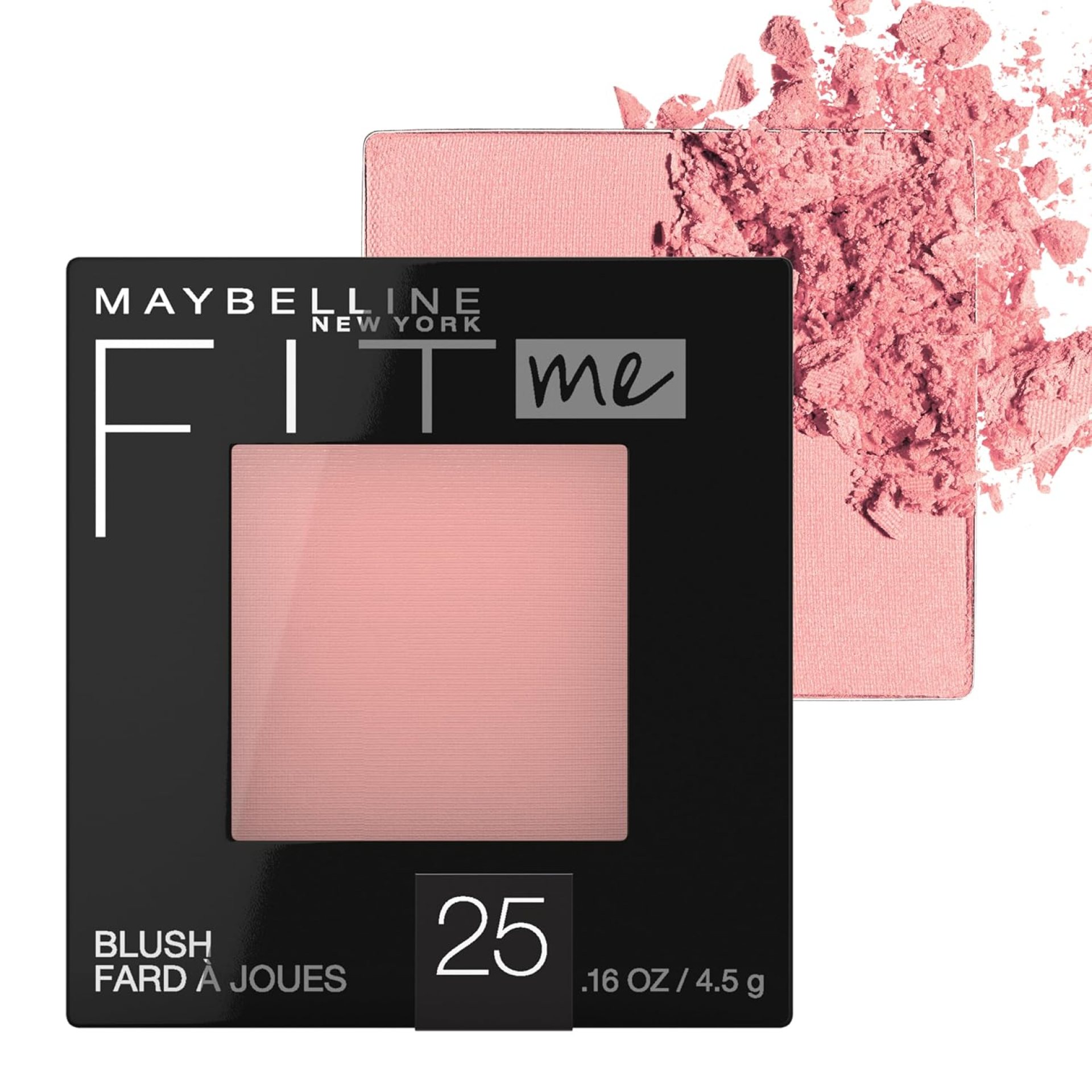 Maybelline Fit Me Blush, Lightweight, Smooth, Blendable, Long-lasting All-Day Face Enhancing Makeup Color, Pink, 1 Count Maybelline Fit Me Blush, Lightweight, Smooth, Blendable, Long-lasting All-Day Face Enhancing Makeup Color, Pink, 1 Count