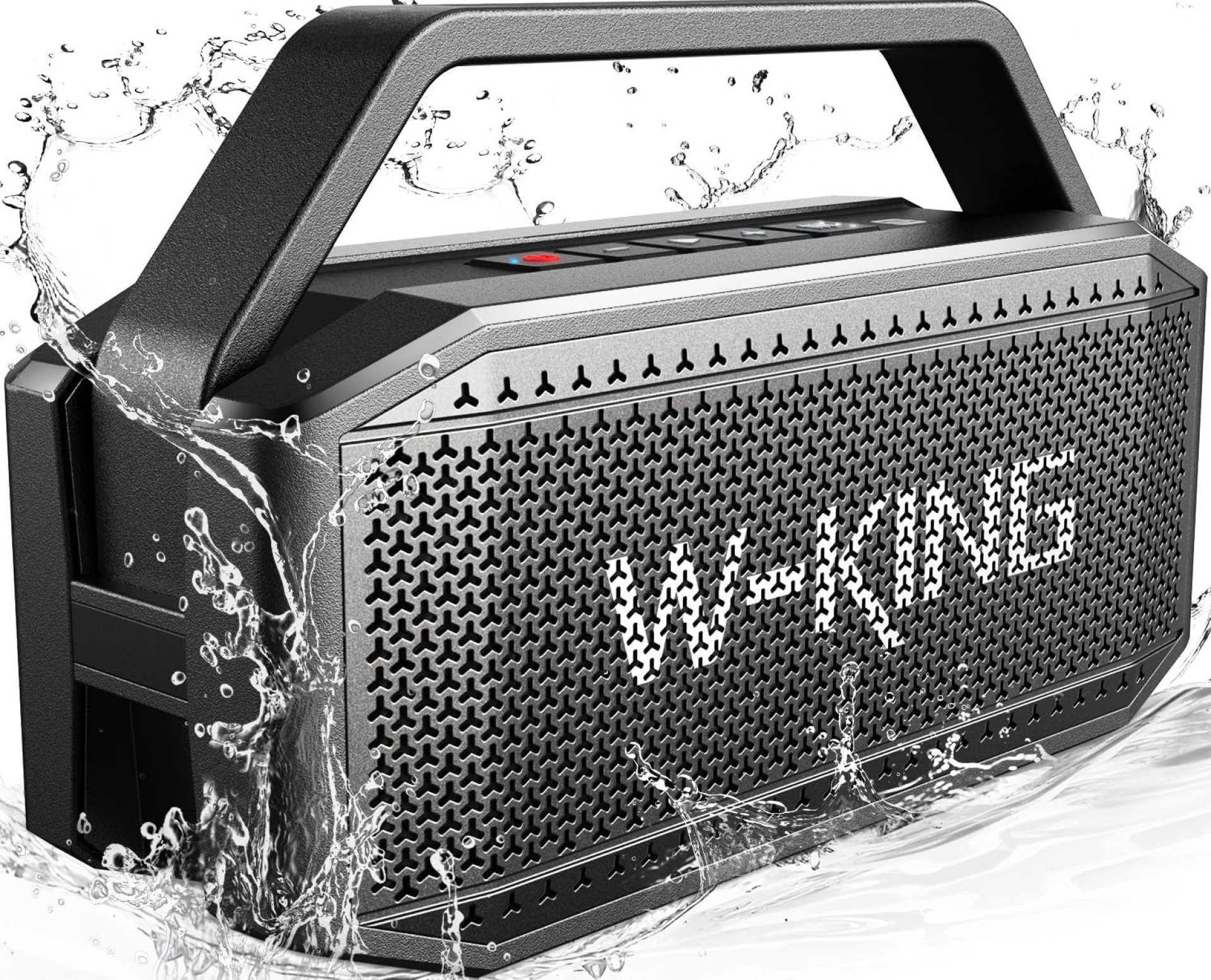 W-KING 100W Peak Bluetooth Speaker Portable Wireless Loud Outdoor Waterproof, Ex-Large Passive Radiator-All Round Deep Bass, 60W IPX6 Party Large Speaker Boombox 2 Subwoofer, 40H/Power Bank/TF/AUX/EQ W-KING 100W Peak Bluetooth Speaker Portable Wireless Loud Outdoor Waterproof, Ex-Large Passive Radiator-All Round Deep Bass, 60W IPX6 Party Large Speaker Boombox 2 Subwoofer, 40H/Power Bank/TF/AUX/EQ