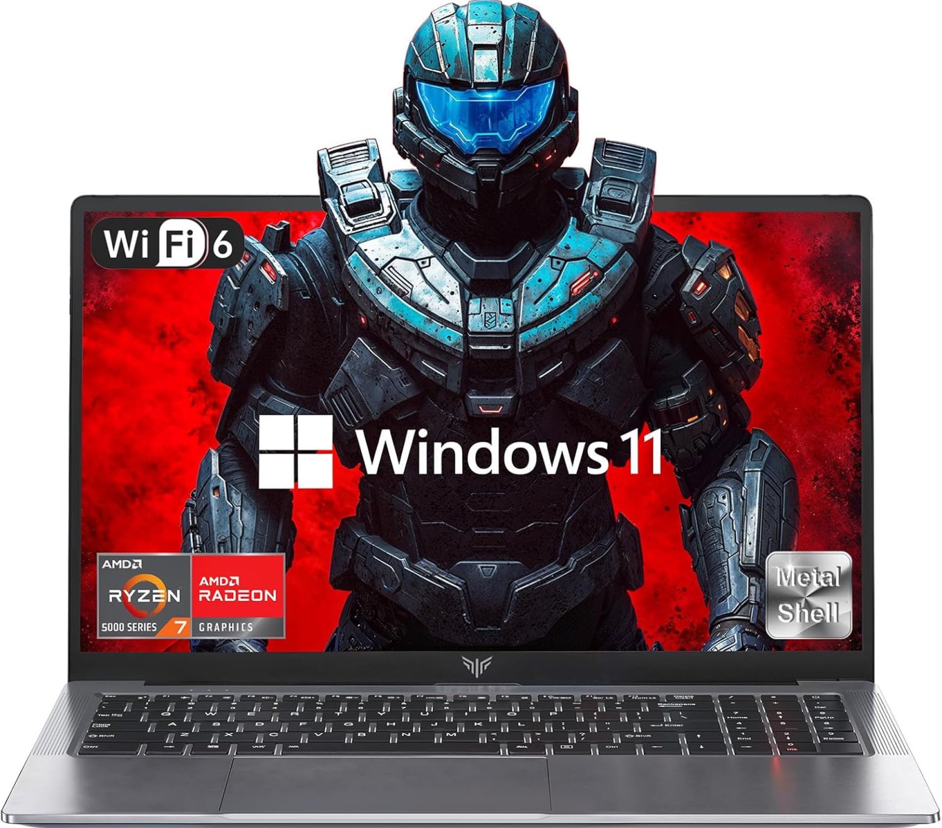 Gaming Laptop, Laptop Computer with AMD Ryzen 7 5700U (8C/16T, Up to 4.3GHz), 16GB RAM 512GB NVMe SSD Windows 11 laptop, Radeon RX Vega 8 Graphics, 16.0-inch Display, WiFi 6, 53Wh Battery, Backlit KB Gaming Laptop, Laptop Computer with AMD Ryzen 7 5700U (8C/16T, Up to 4.3GHz), 16GB RAM 512GB NVMe SSD Windows 11 laptop, Radeon RX Vega 8 Graphics, 16.0-inch Display, WiFi 6, 53Wh Battery, Backlit KB