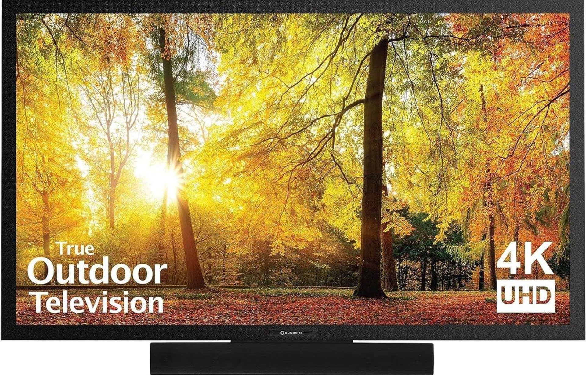 SunBrite SE 43-inch Partial Sun Outdoor TV | 4K Ultra HD LED Weatherproof Television – Includes Speaker bar (SB-SE-43-4K-BL) SunBrite SE 43-inch Partial Sun Outdoor TV | 4K Ultra HD LED Weatherproof Television – Includes Speaker bar (SB-SE-43-4K-BL)