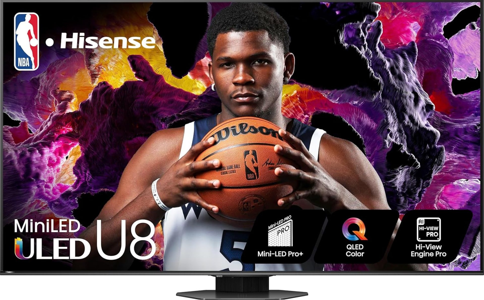 Hisense 65-Inch Class U8 Series Mini-LED ULED 4K UHD Google Smart TV (65U8N, 2024 Model) – QLED, Dolby Vision IQ, Dolby Atmos, Full Array Local Dimming Pro, 144Hz Game Mode Pro, Alexa Compatibility Hisense 65-Inch Class U8 Series Mini-LED ULED 4K UHD Google Smart TV (65U8N, 2024 Model) – QLED, Dolby Vision IQ, Dolby Atmos, Full Array Local Dimming Pro, 144Hz Game Mode Pro, Alexa Compatibility