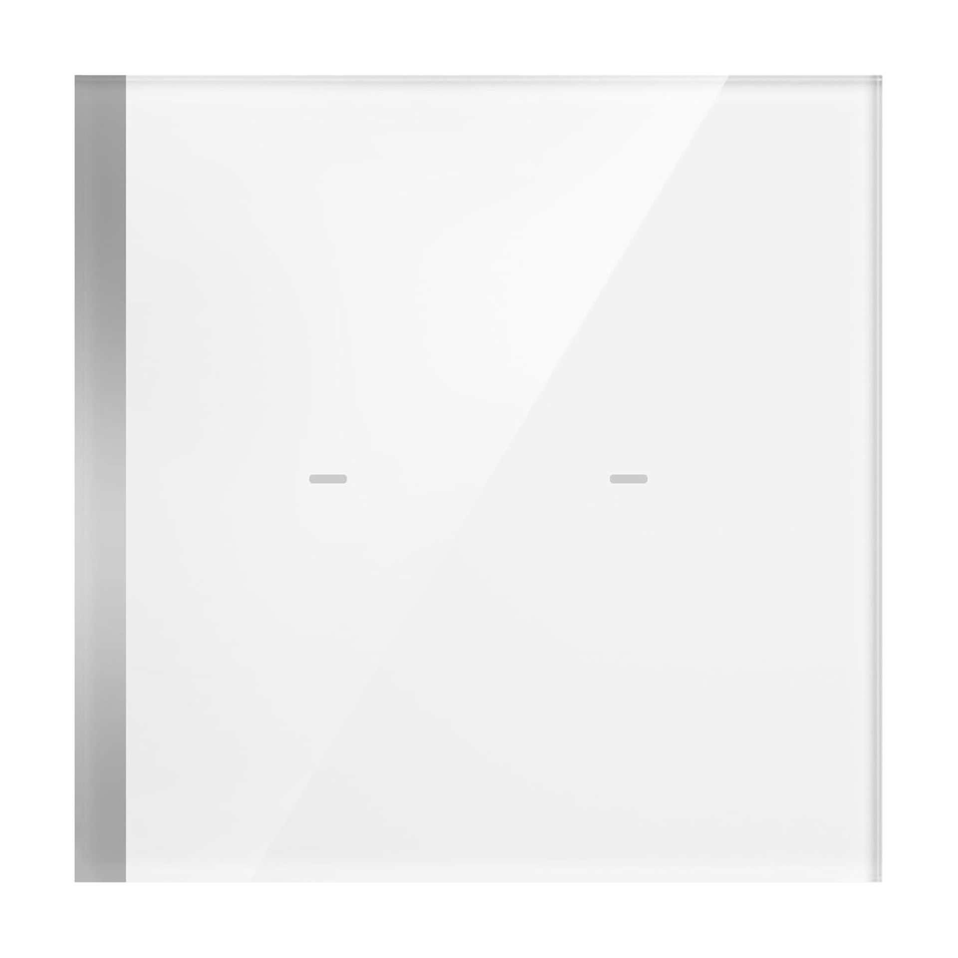 Smart Wi-Fi Light Switch | Touch Control with Alexa & Google Assistant | Fireproof Toughened Glass | App & Voice Control | Modern Home Automation (2 Gang, White) Smart Wi-Fi Light Switch | Touch Control with Alexa & Google Assistant | Fireproof Toughened Glass | App & Voice Control | Modern Home Automation (2 Gang, White)