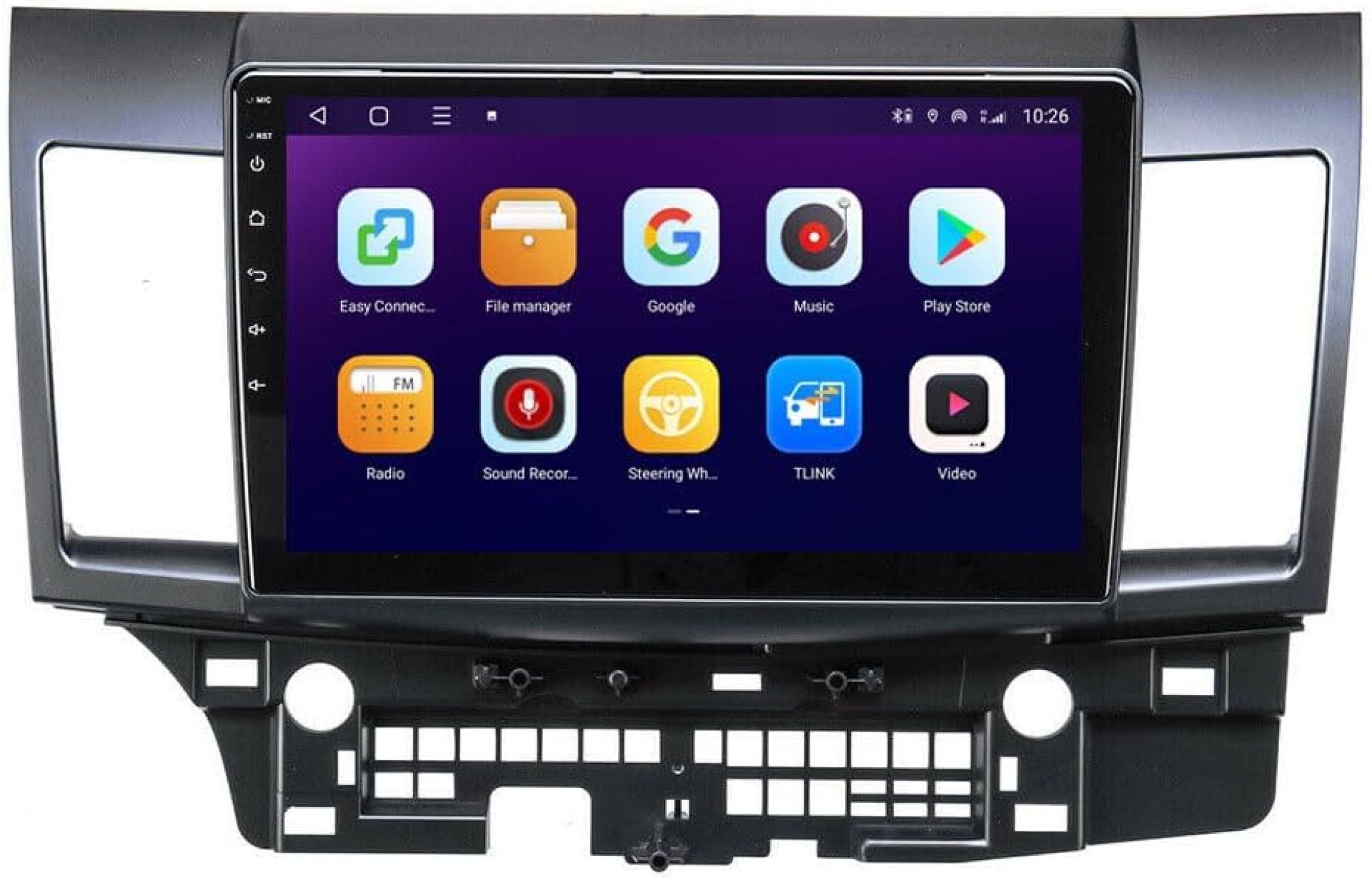 ARAD MITSUBISHI LANCER 2014-2017 Android Car Stereo – 10.1″ Touchscreen, Bluetooth, GPS Navigation, Wireless CarPlay, Backup Camera, Steering Wheel Control 2GB RAM 32GB ROM LATEST ANDROID SYSTEM ARAD MITSUBISHI LANCER 2014-2017 Android Car Stereo – 10.1″ Touchscreen, Bluetooth, GPS Navigation, Wireless CarPlay, Backup Camera, Steering Wheel Control 2GB RAM 32GB ROM LATEST ANDROID SYSTEM
