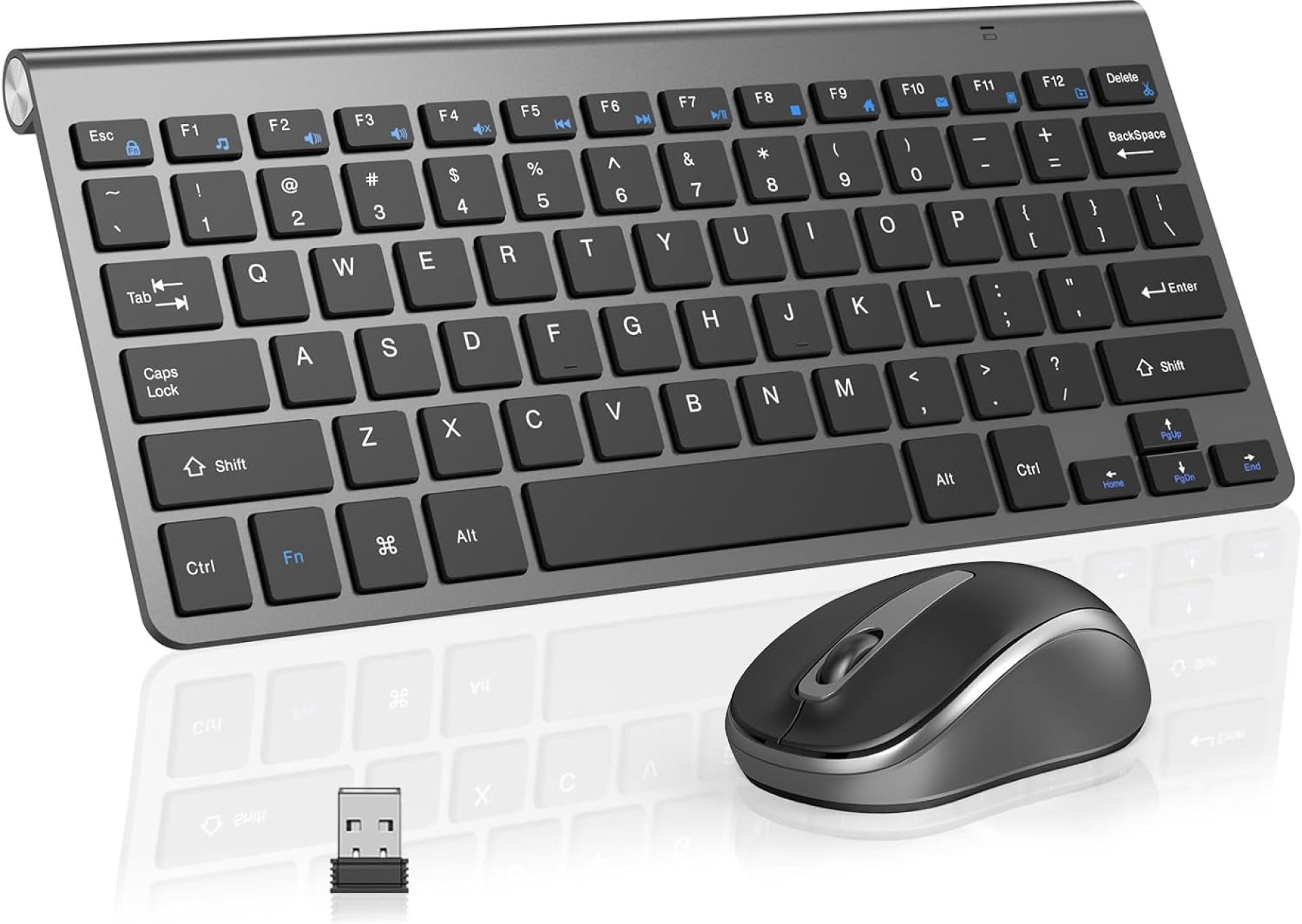 Wireless Keyboard and Mouse Combo, Ultra Compact Slim Size Silent Keyboard and Ergonomic Mouse Set, Silent Scissor Switch Keys, Silent Click, for Travel Computer/Desktop/PC/Laptop/Windows 11/10/8/7 Wireless Keyboard and Mouse Combo, Ultra Compact Slim Size Silent Keyboard and Ergonomic Mouse Set, Silent Scissor Switch Keys, Silent Click, for Travel Computer/Desktop/PC/Laptop/Windows 11/10/8/7