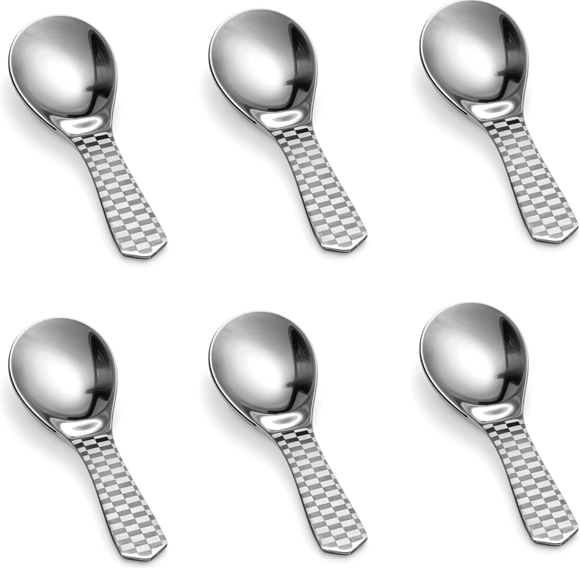 Kitchen Expert – Stainless Steel Masala Spoons | Heavy Guage | Mini Spoons for Tea/Sugar | Spices Spoon for Kitchen | for Small Containers | Spoon for Masala Dabba | Set of 6 | Silver Color Kitchen Expert – Stainless Steel Masala Spoons | Heavy Guage | Mini Spoons for Tea/Sugar | Spices Spoon for Kitchen | for Small Containers | Spoon for Masala Dabba | Set of 6 | Silver Color