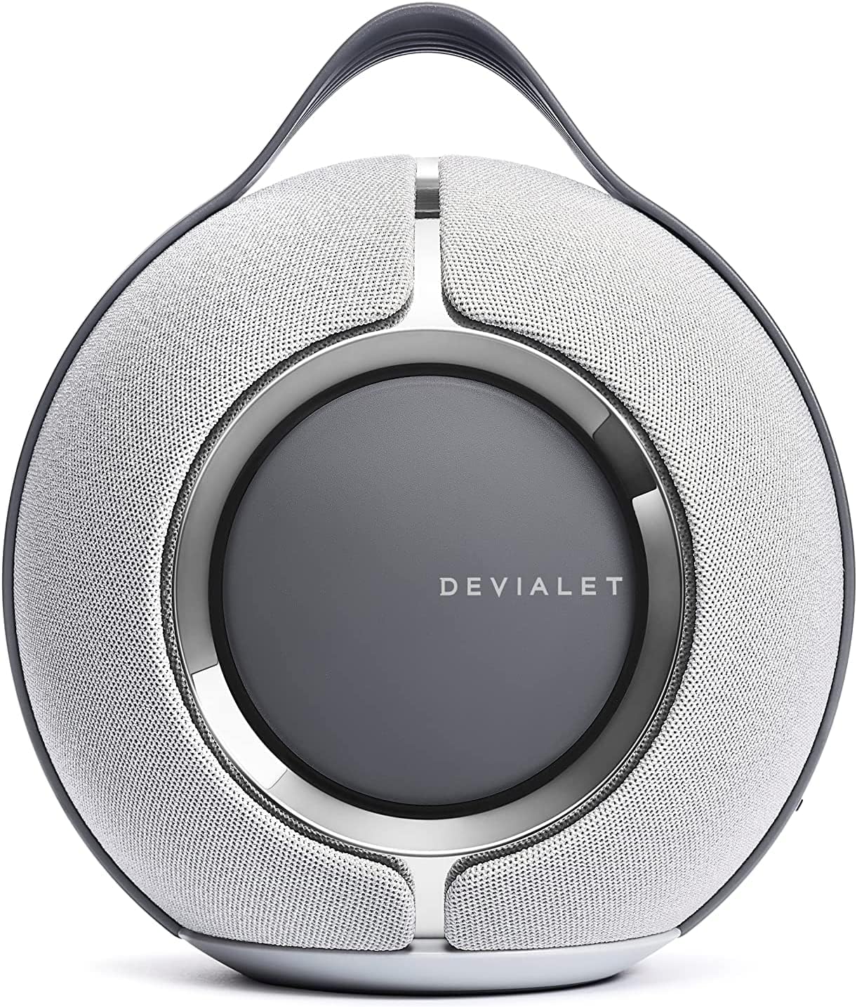 Mania – Smart Portable Speaker, Alexa Enabled, 360 Stereo Sound (Light Grey) Mania – Smart Portable Speaker, Alexa Enabled, 360 Stereo Sound (Light Grey)