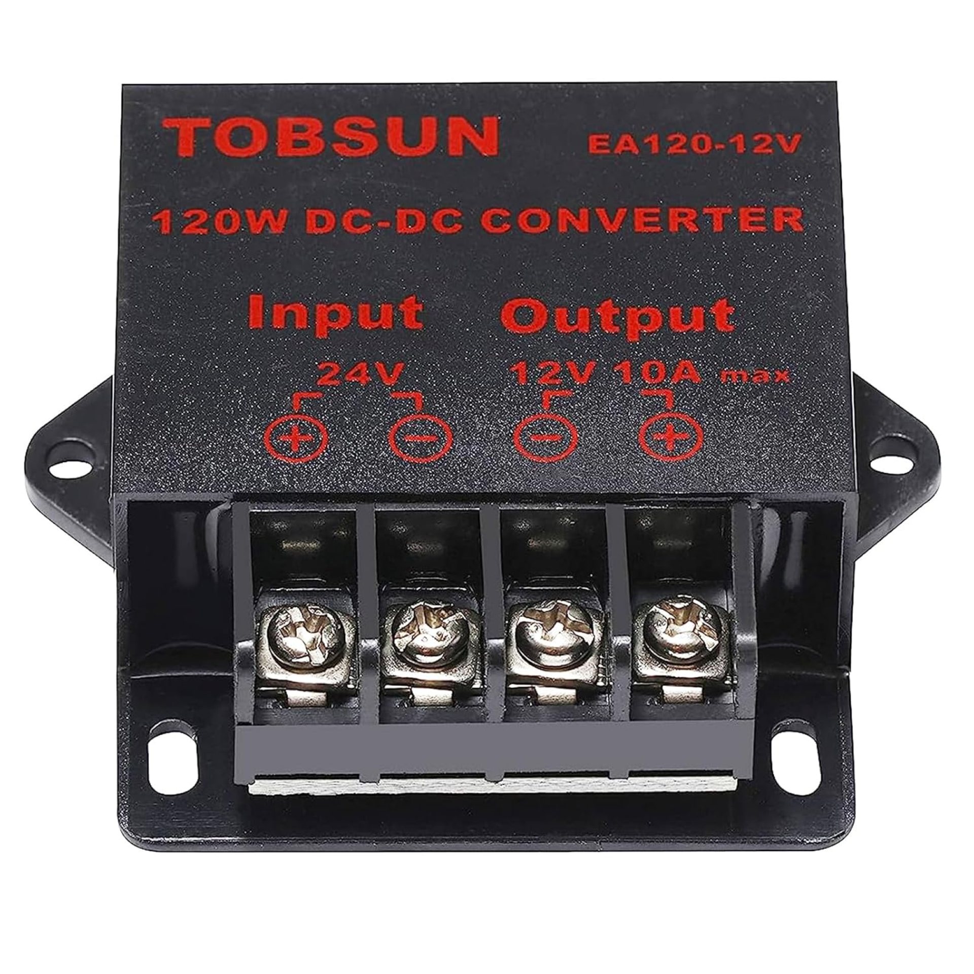 VOLRANTISE DC 24V to 12V 10A Step Down Converter, 120W 10A Power Buck Voltage Regulator Reducer, Compact Transformer Module for Car, Truck, RV Electronics – 24V to 12V 10A Converter VOLRANTISE DC 24V to 12V 10A Step Down Converter, 120W 10A Power Buck Voltage Regulator Reducer, Compact Transformer Module for Car, Truck, RV Electronics – 24V to 12V 10A Converter