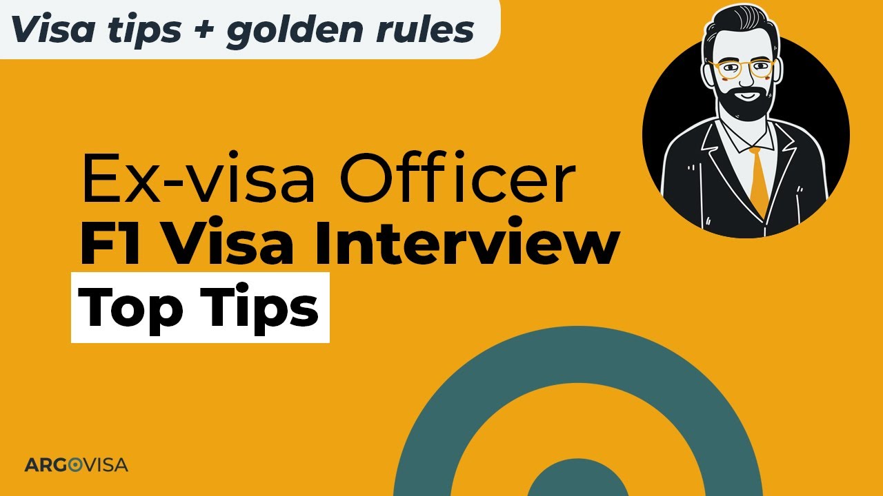 Ex-Visa Officer TOP TIPS for the F1 Visa | Student Visa Ex-Visa Officer TOP TIPS for the F1 Visa | Student Visa
