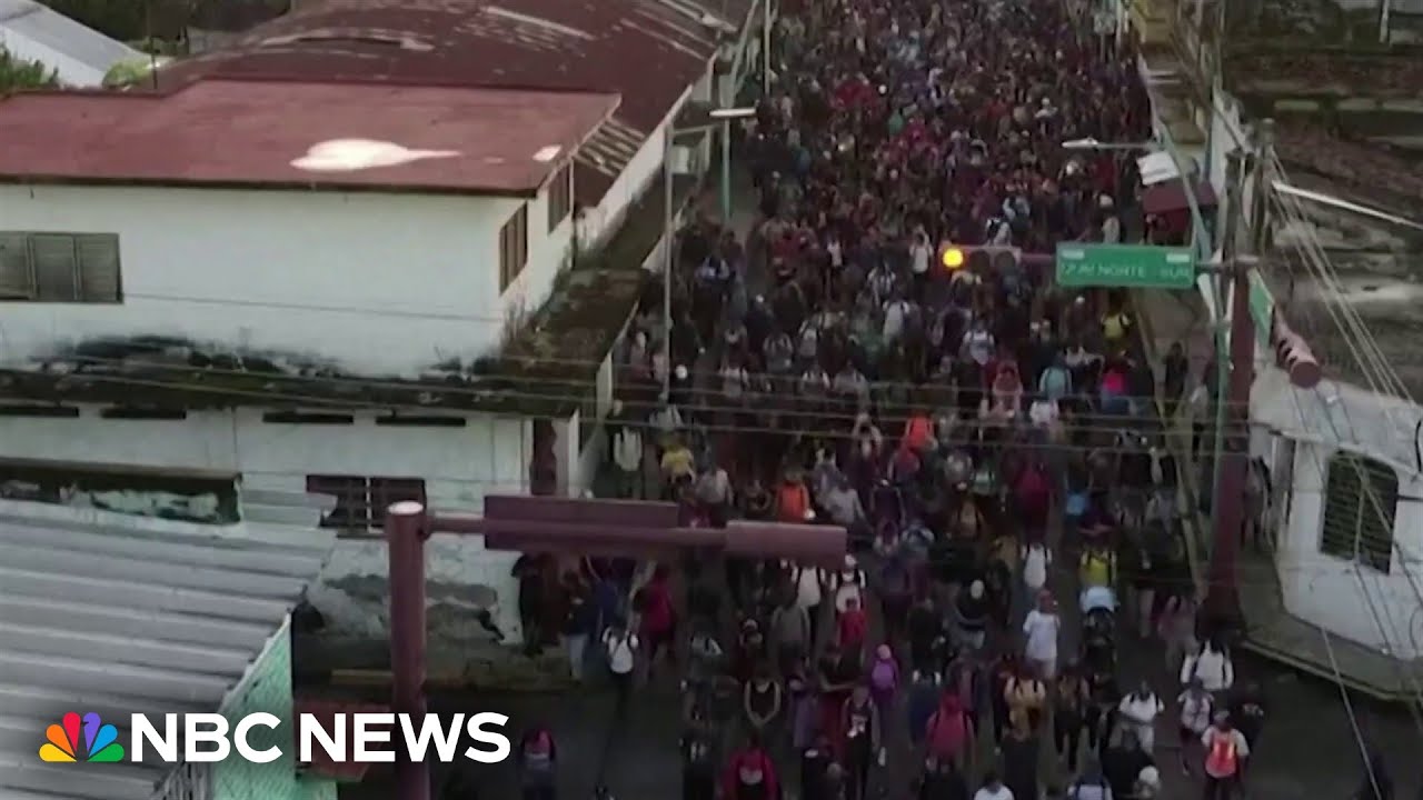 Group of migrants make strategy to U.S. earlier than Tump takes workplace Group of migrants make strategy to U.S. earlier than Tump takes workplace