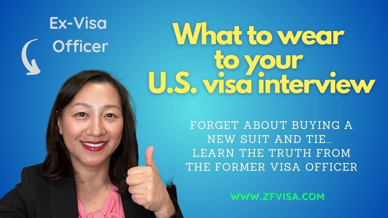 What must you put on to your US visa interview? A former Visa Officer shares her insider recommendation! What must you put on to your US visa interview? A former Visa Officer shares her insider recommendation!