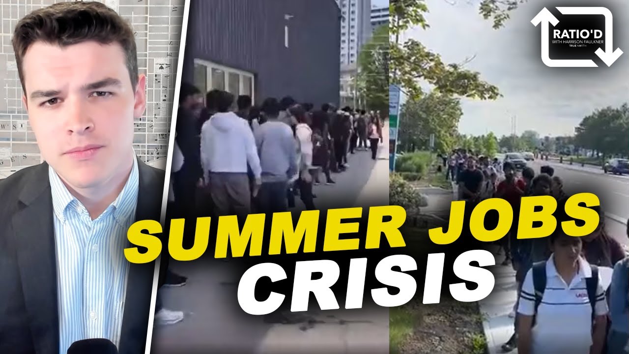 Young Canadians are being SHUT OUT of the summer time job market Young Canadians are being SHUT OUT of the summer time job market