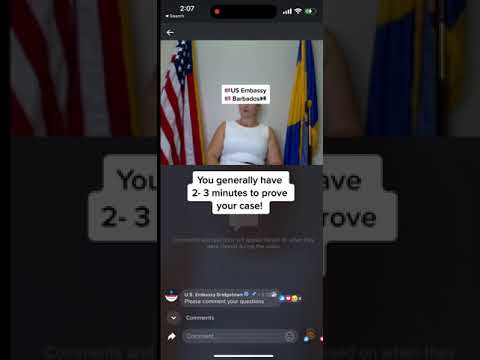 B-1/B-2 Visitor Visa Interview | US Immigration B-1/B-2 Visitor Visa Interview | US Immigration