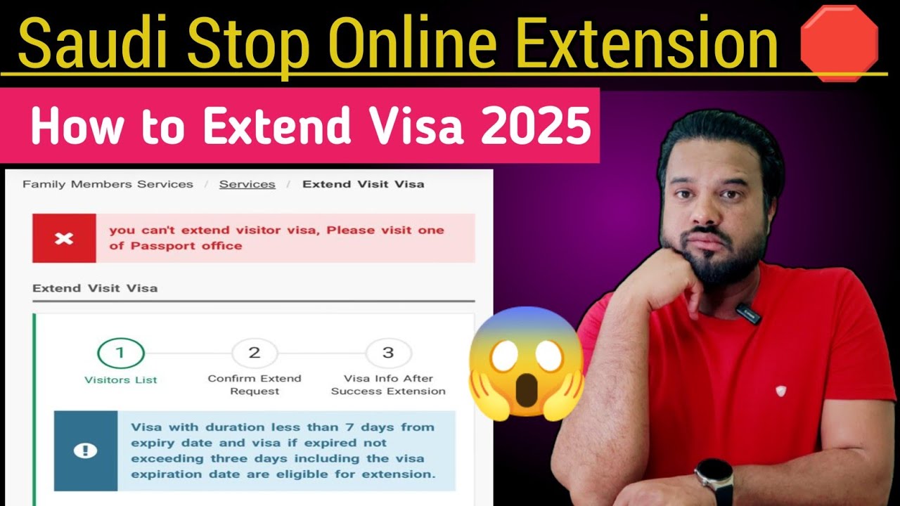 Saudi Arabia Stop Multiple go to visa Extension | Saudi household go to visa extension 2025 Saudi Arabia Stop Multiple go to visa Extension | Saudi household go to visa extension 2025